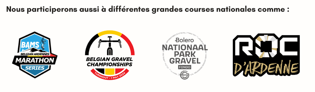 Le Maillon gravel team