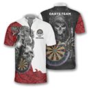 Vintage Skulls Custom Darts Jerseys for Men