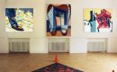 Deconstructions Européennes. Painting, Drawings, Photo Compositions, Videos of Myriam Thyes. 30 April - 16 May 1993 Freie Künstlergruppe Freiburg e.V. Kunstraum Alter Wiehrebahnhof Freiburg (Breisgau).