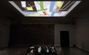 Exhibition ‚Digital Gods‘ @ DIGITALE, Weltkunstzimmer Düsseldorf 2018. Myriam Thyes, Cross and Plane To Space, stereoskopic 3D animation (2017).