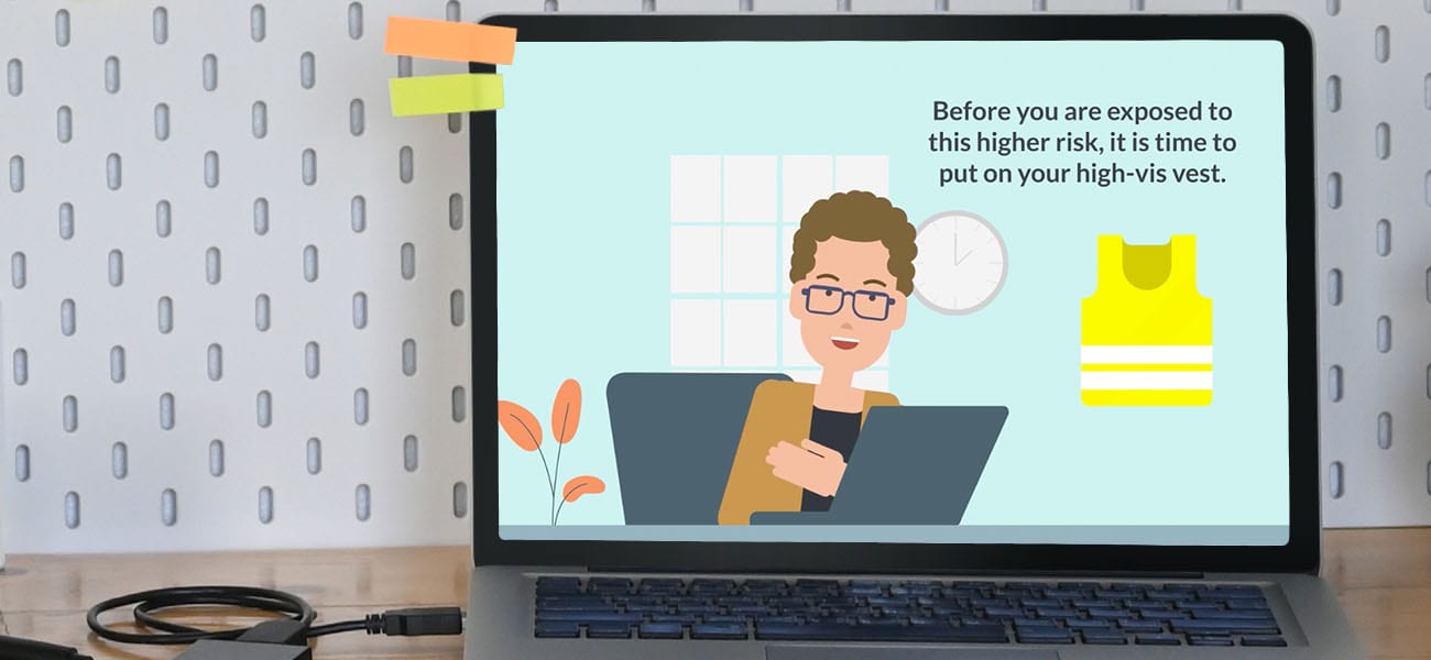 Screenshot Of Site Visitor Safety ELearning Course
