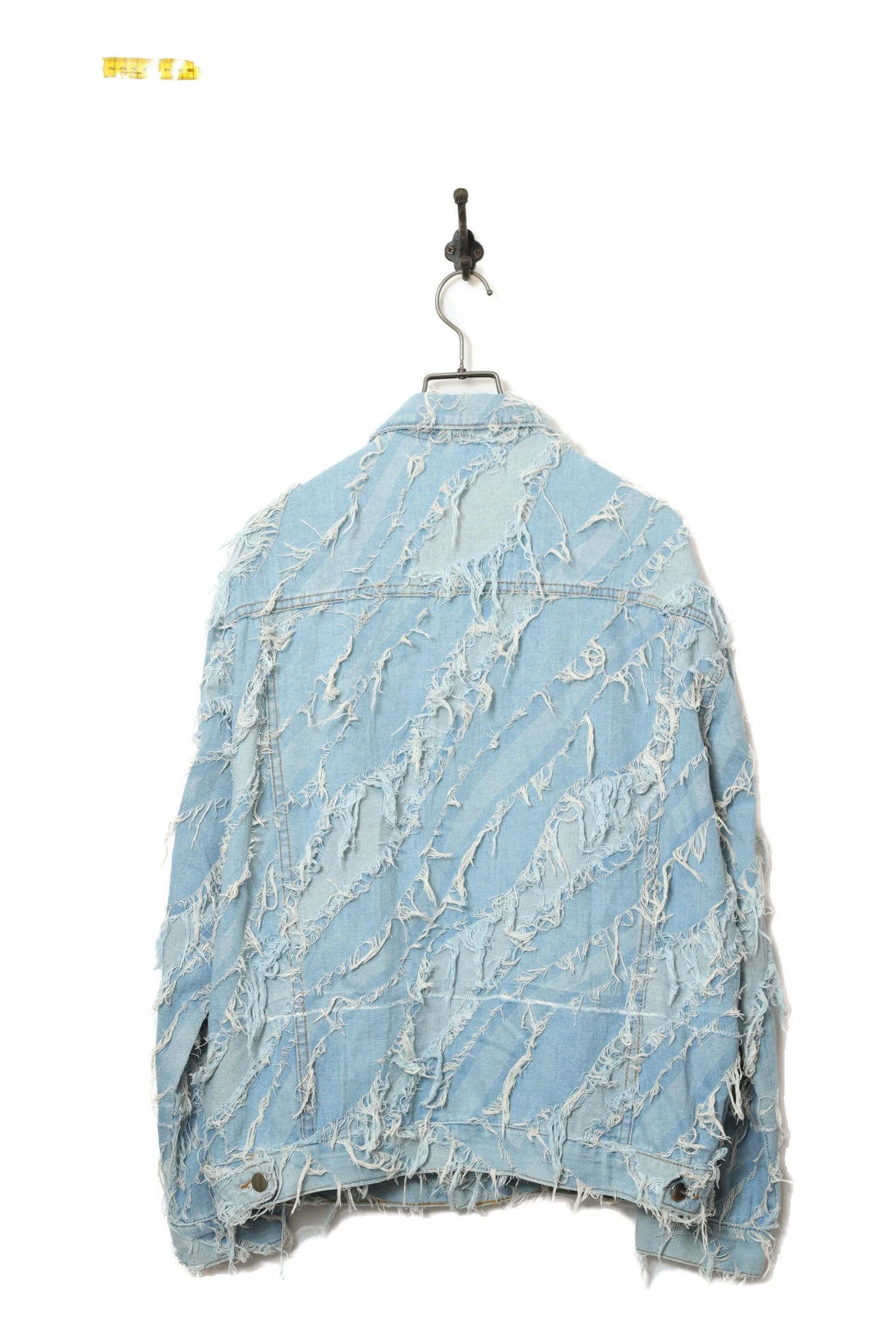 VINTAGE GRUNGE CUSTOM DENIM JACKET/L - 画像 (8)