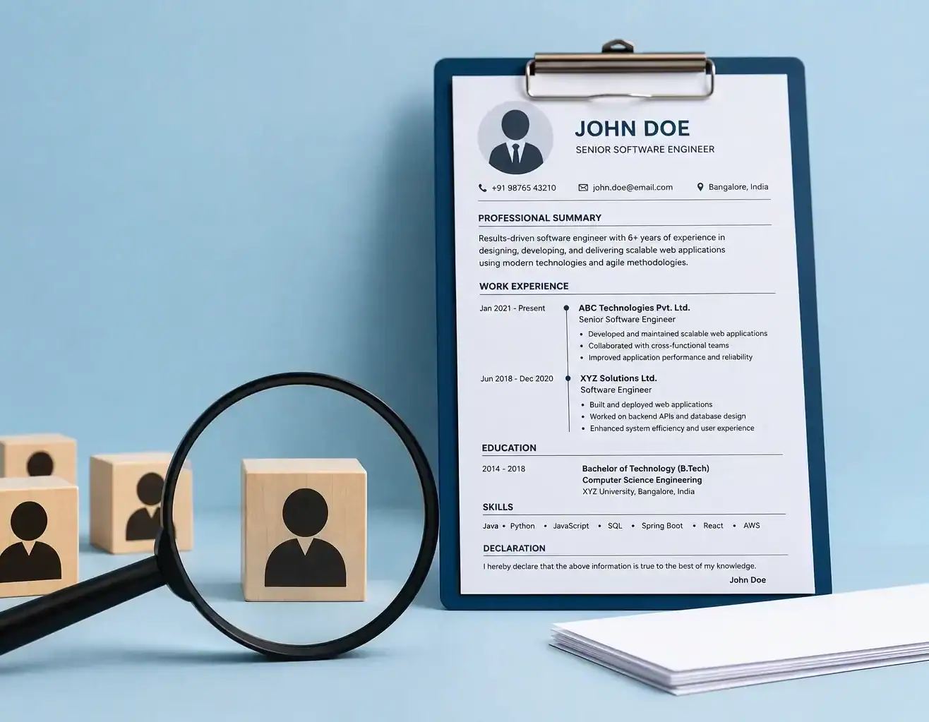 Employment screening services typically check education records, employment history, criminal background, identity documents, address proof, references, salary details, and financial records depending on the job role and industry requirements