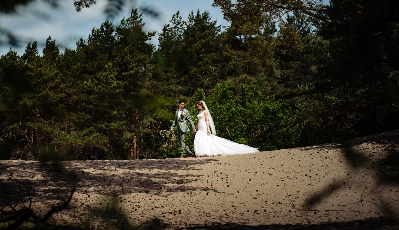trouwfoto Soesterduinen