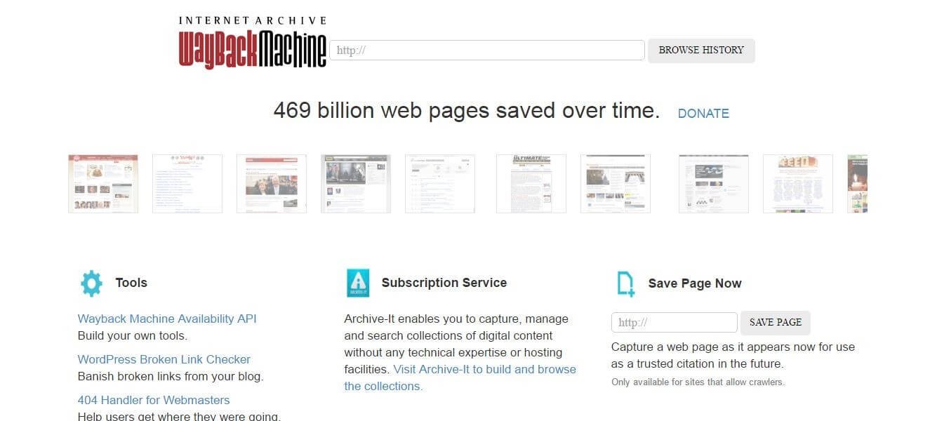 Wayback Machine