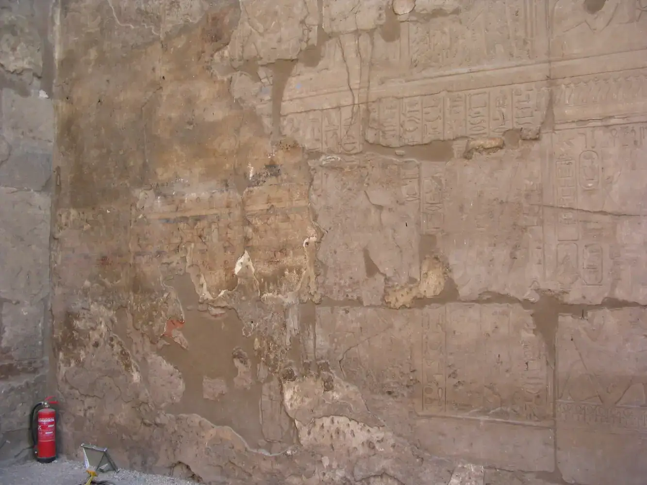Luxor Temple reliefs depicting sacred Opet Festival ceremonies