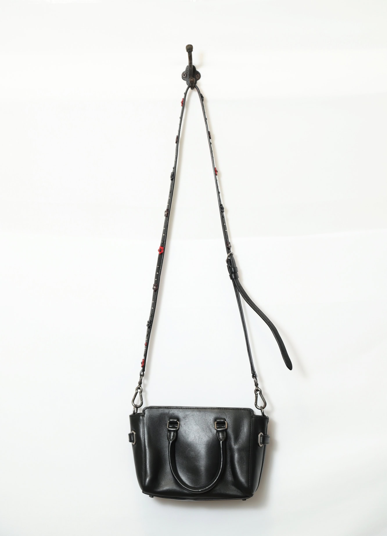 USED COACH LEATHER HAND BAG/F - 画像 (8)