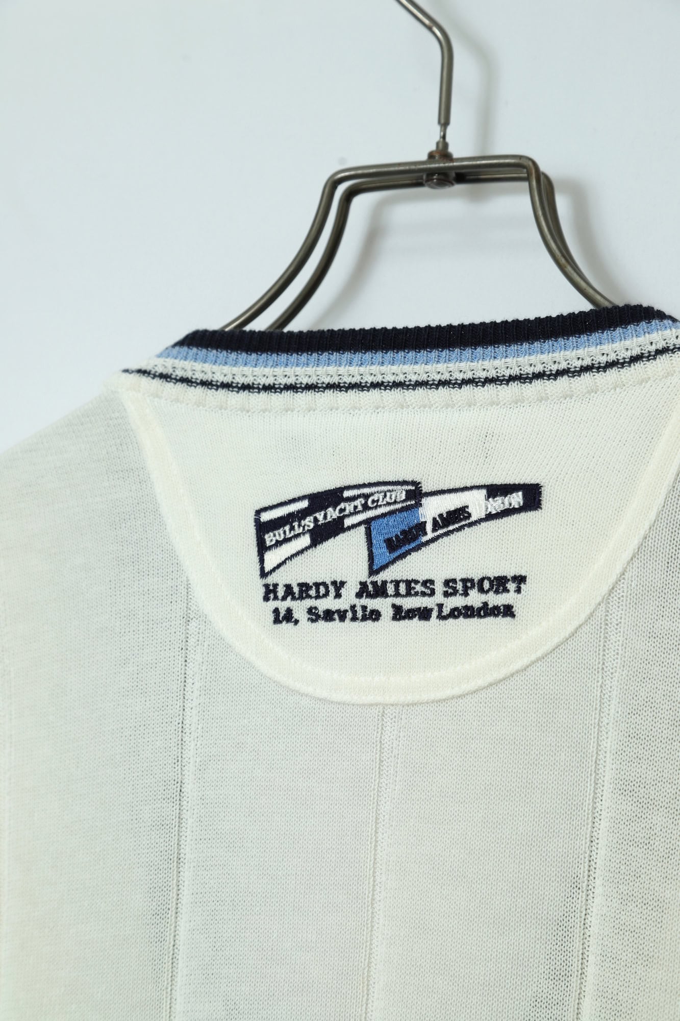VINTAGE HARDY AMIES EMBROIDERY VEST/M - 画像 (8)