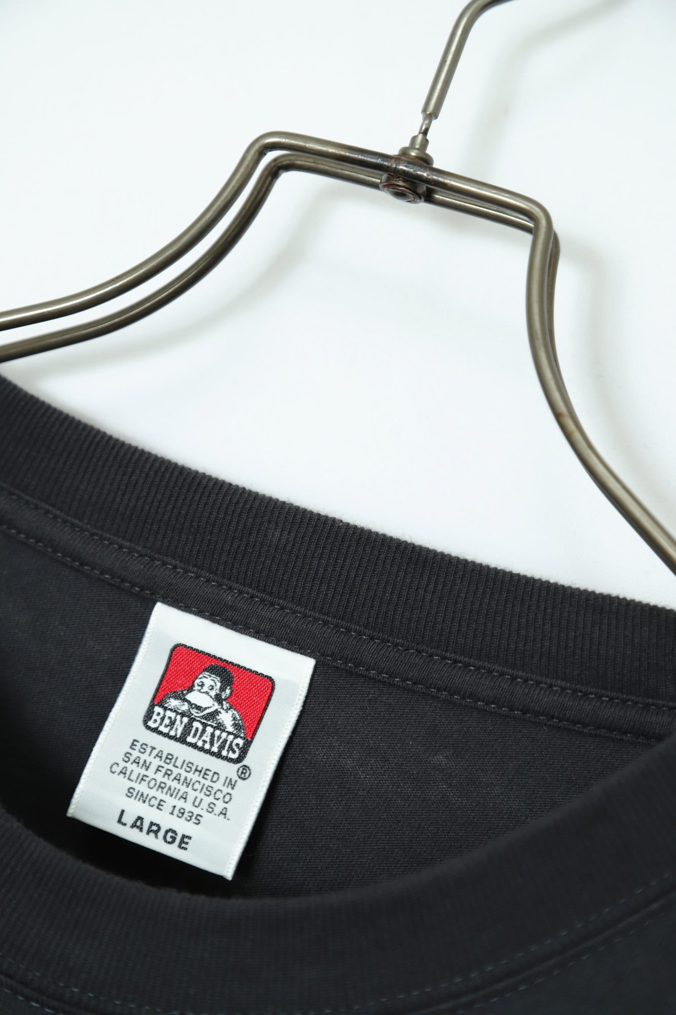 USED BEN DAVIS PRINTED LONG SLEEVE T-SHIRT/L - 画像 (6)