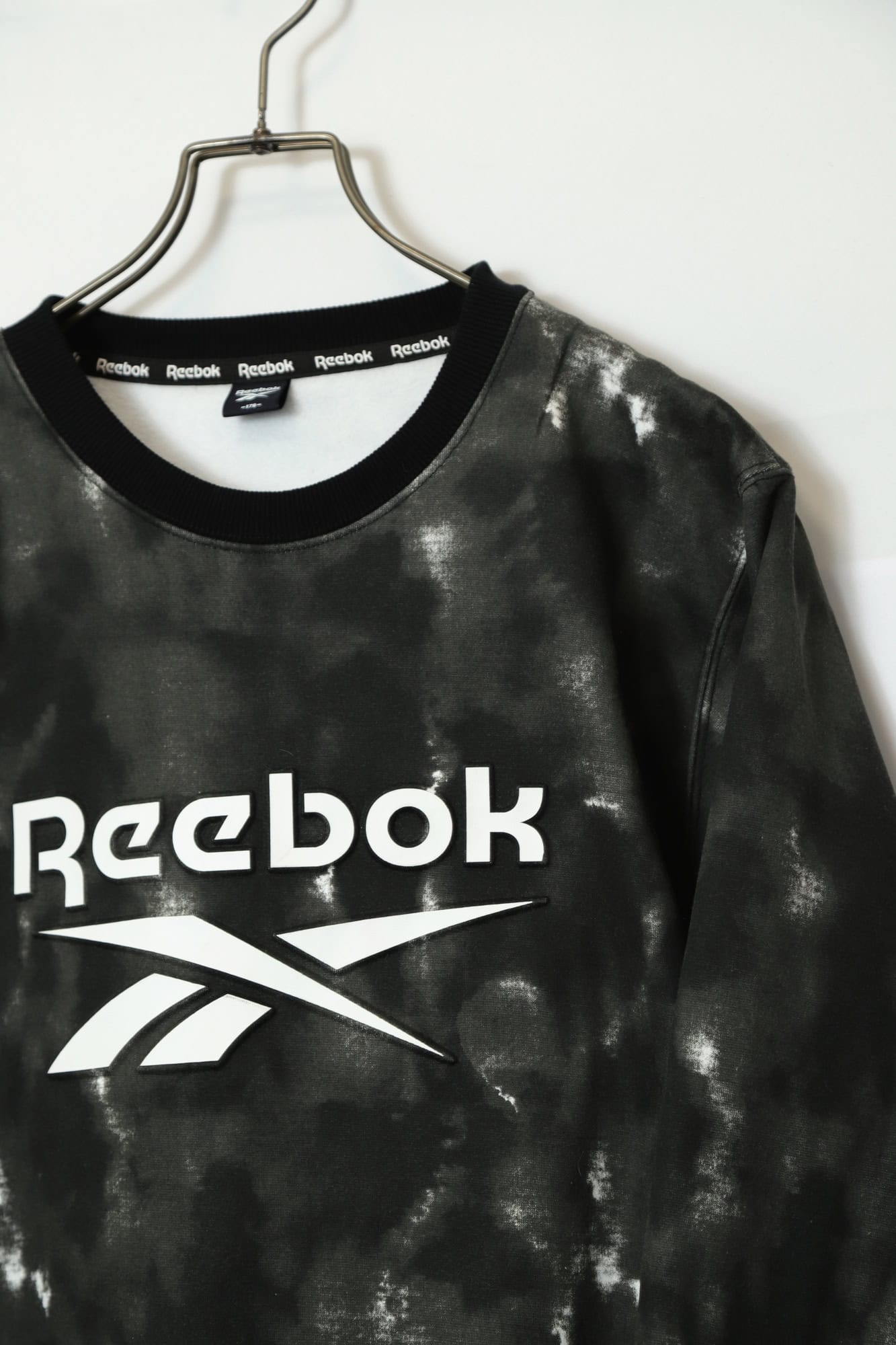 USED REEBOK PRINTED SWEAT SHIRT/L - 画像 (4)