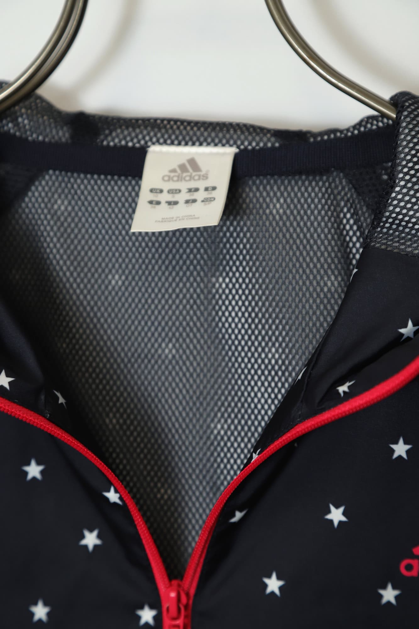 USED ADIDAS PRINTED ACTIVE JACKET/S - 画像 (3)