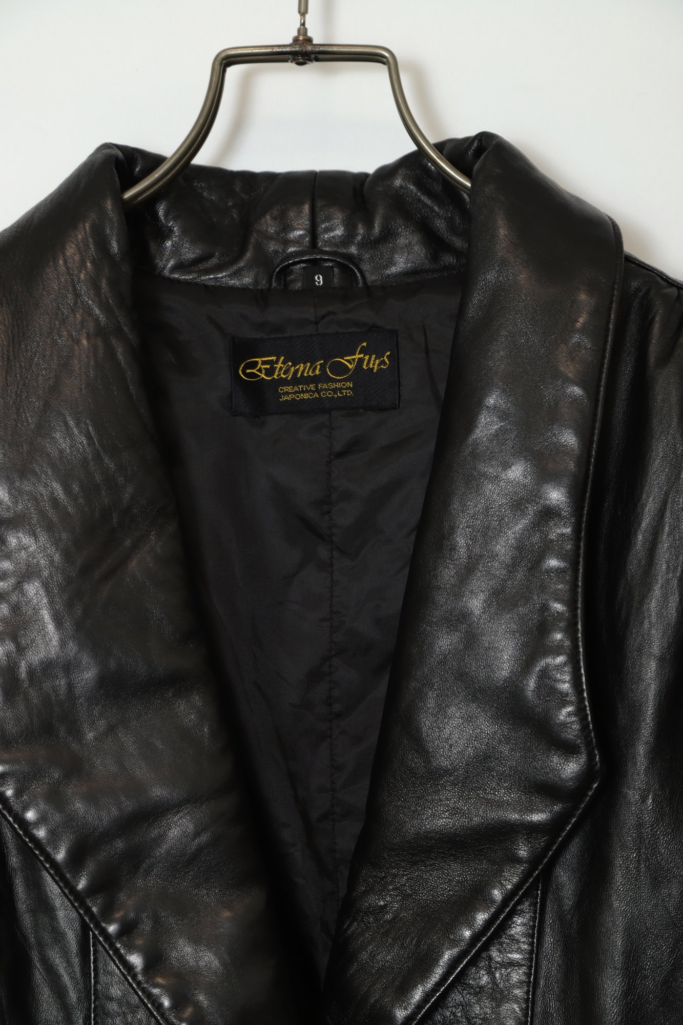 Alternative view of VINTAGE SHORT LEATHER JACKET/S
