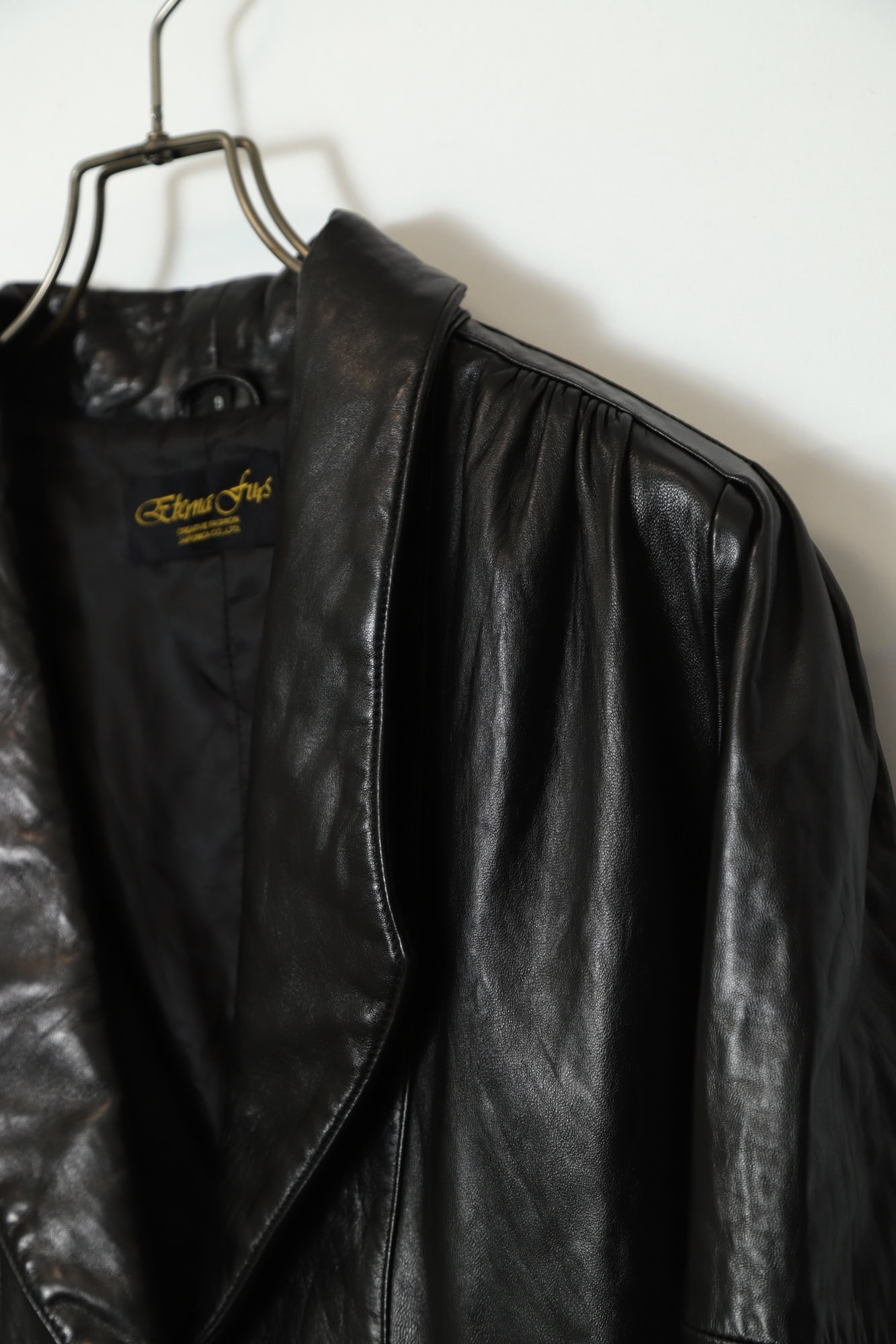 VINTAGE SHORT LEATHER JACKET/S - 画像 (4)