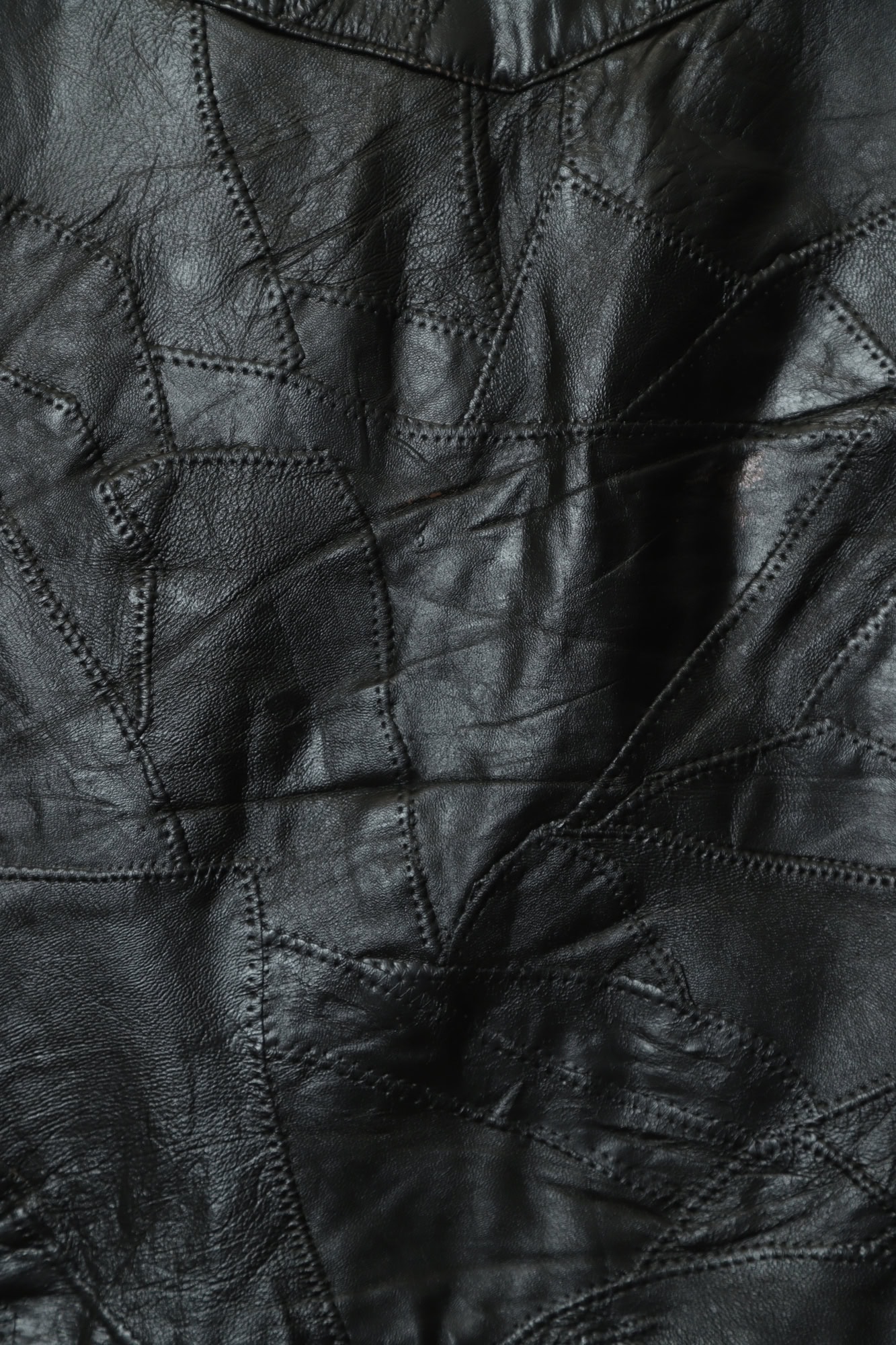 VINTAGE LEATHER VEST/XL - 画像 (10)