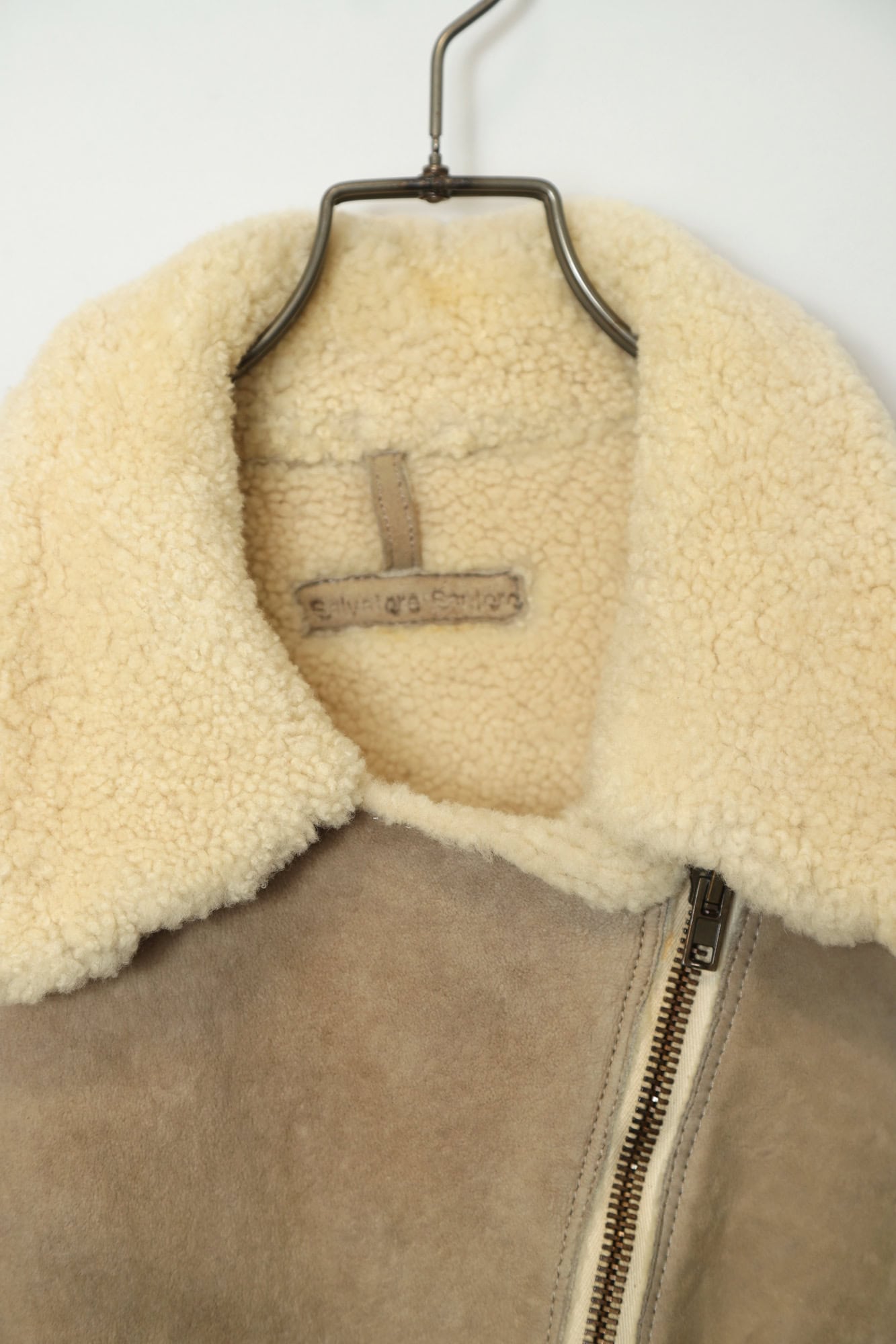 Alternative view of VINTAGE RIDERS MOUTON JACKET/S