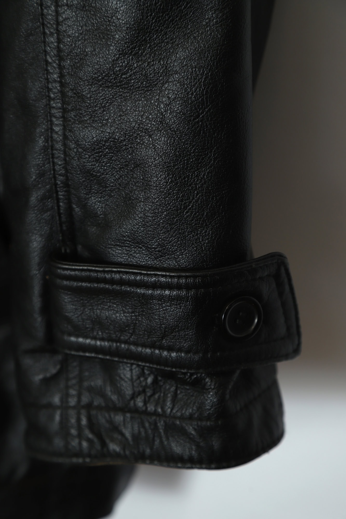 USED POLO CLUB COVERALL LEATHER JACKET/M - 画像 (7)