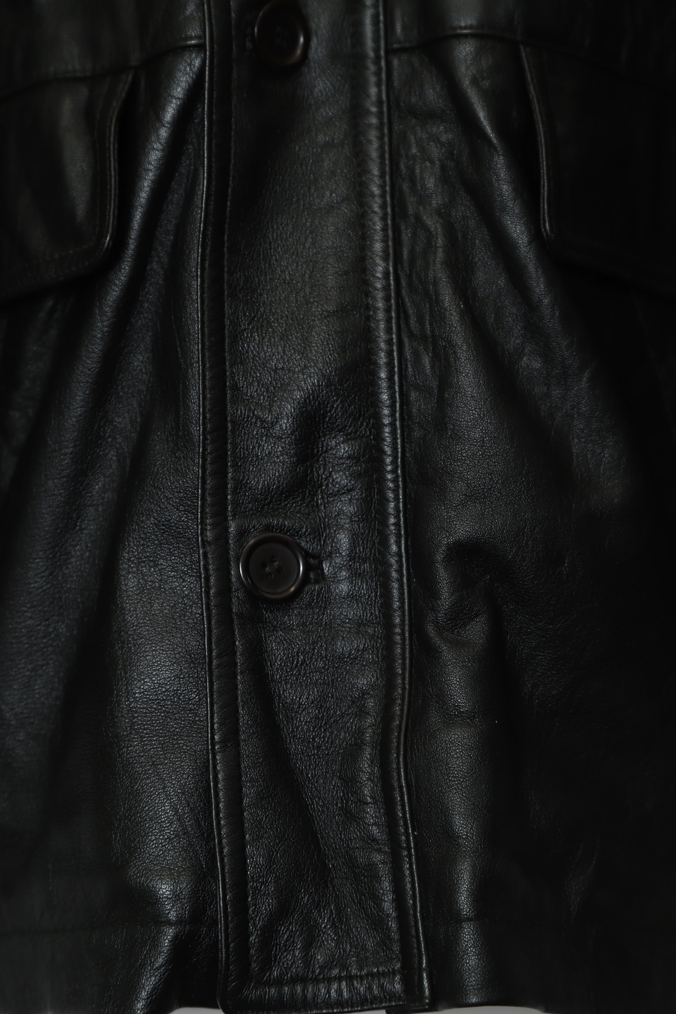 USED POLO CLUB COVERALL LEATHER JACKET/M - 画像 (8)
