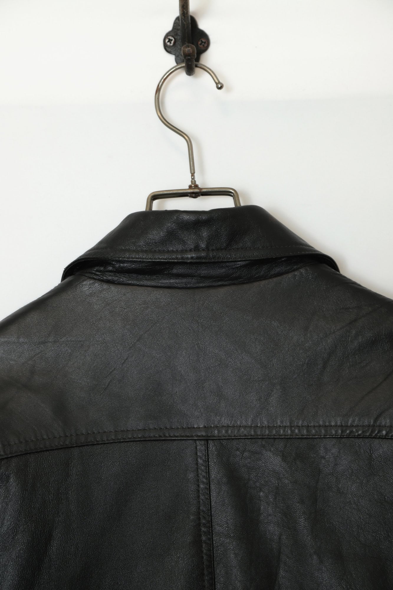 USED POLO CLUB COVERALL LEATHER JACKET/M - 画像 (10)
