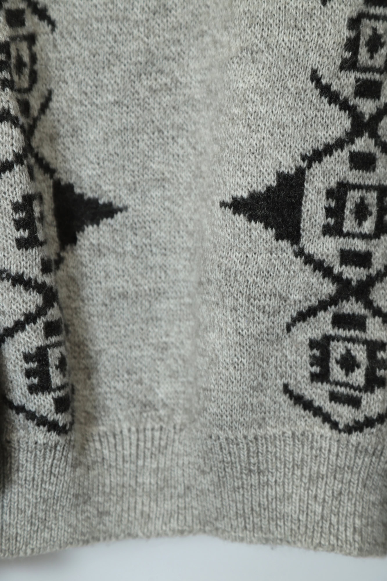VINTAGE KNITTED SWEATER/L - 画像 (7)