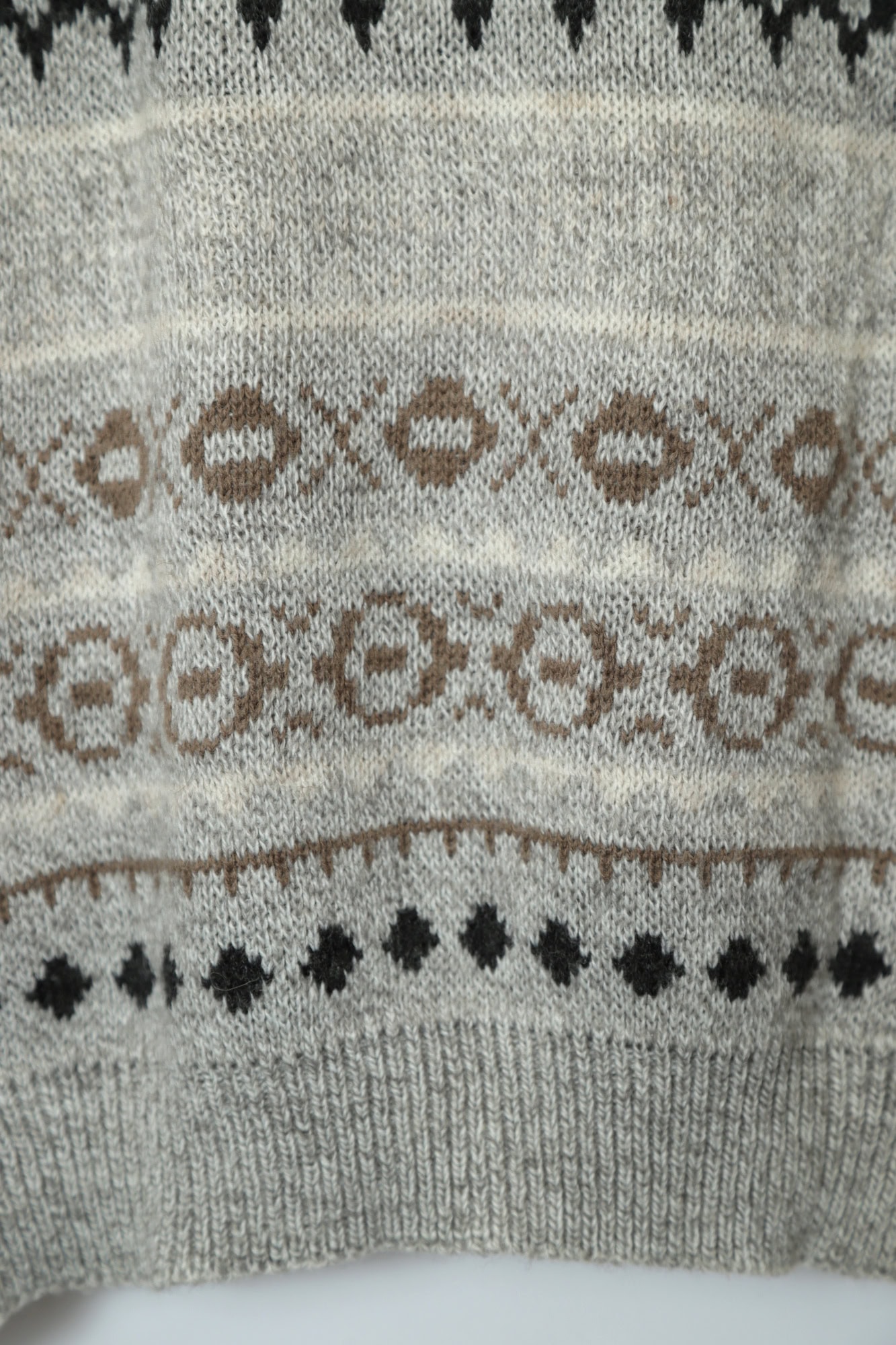 VINTAGE KNITTED SWEATER/L - 画像 (11)