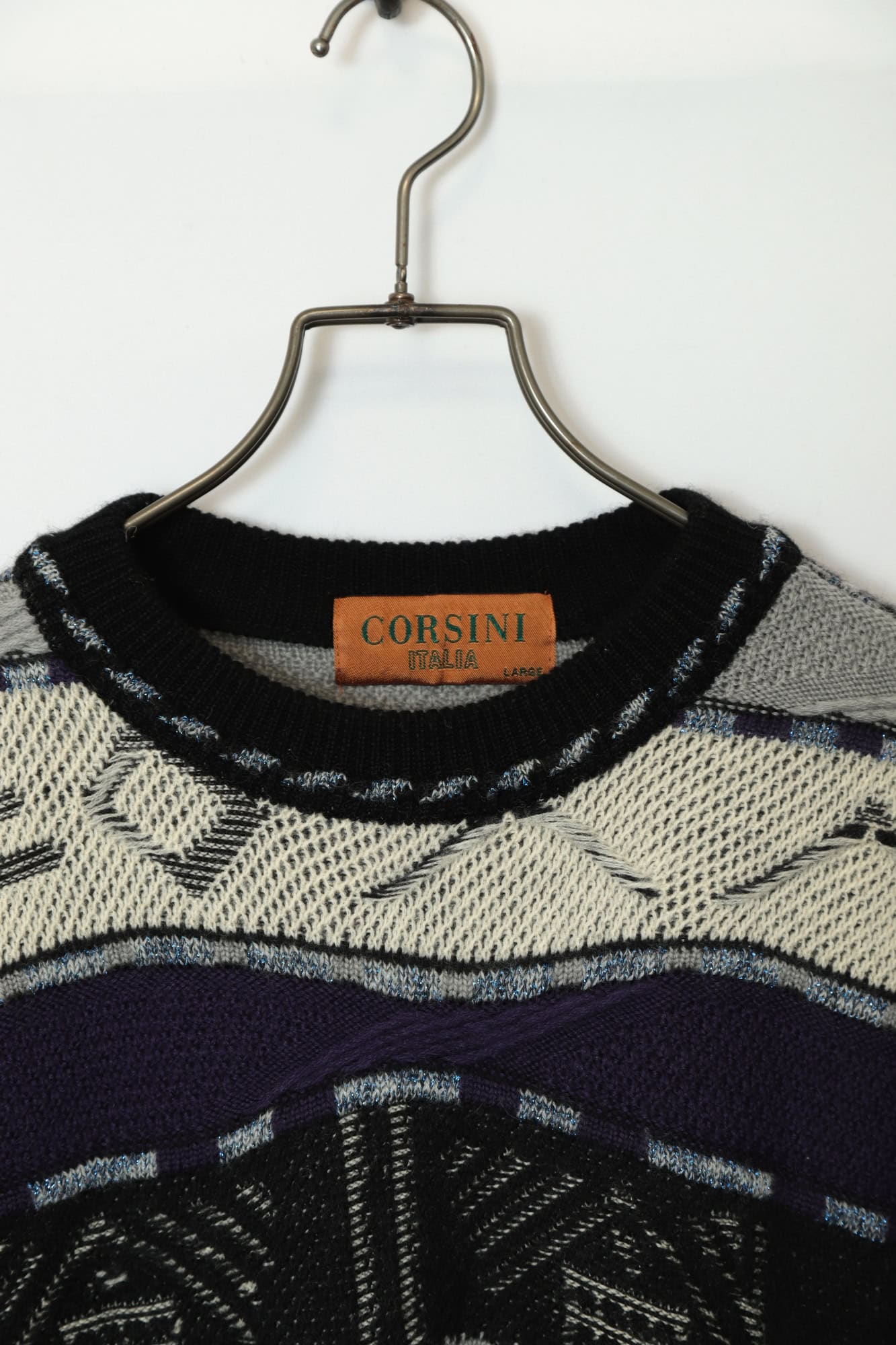 Alternative view of VINTAGE KNITTED SWEATER/L