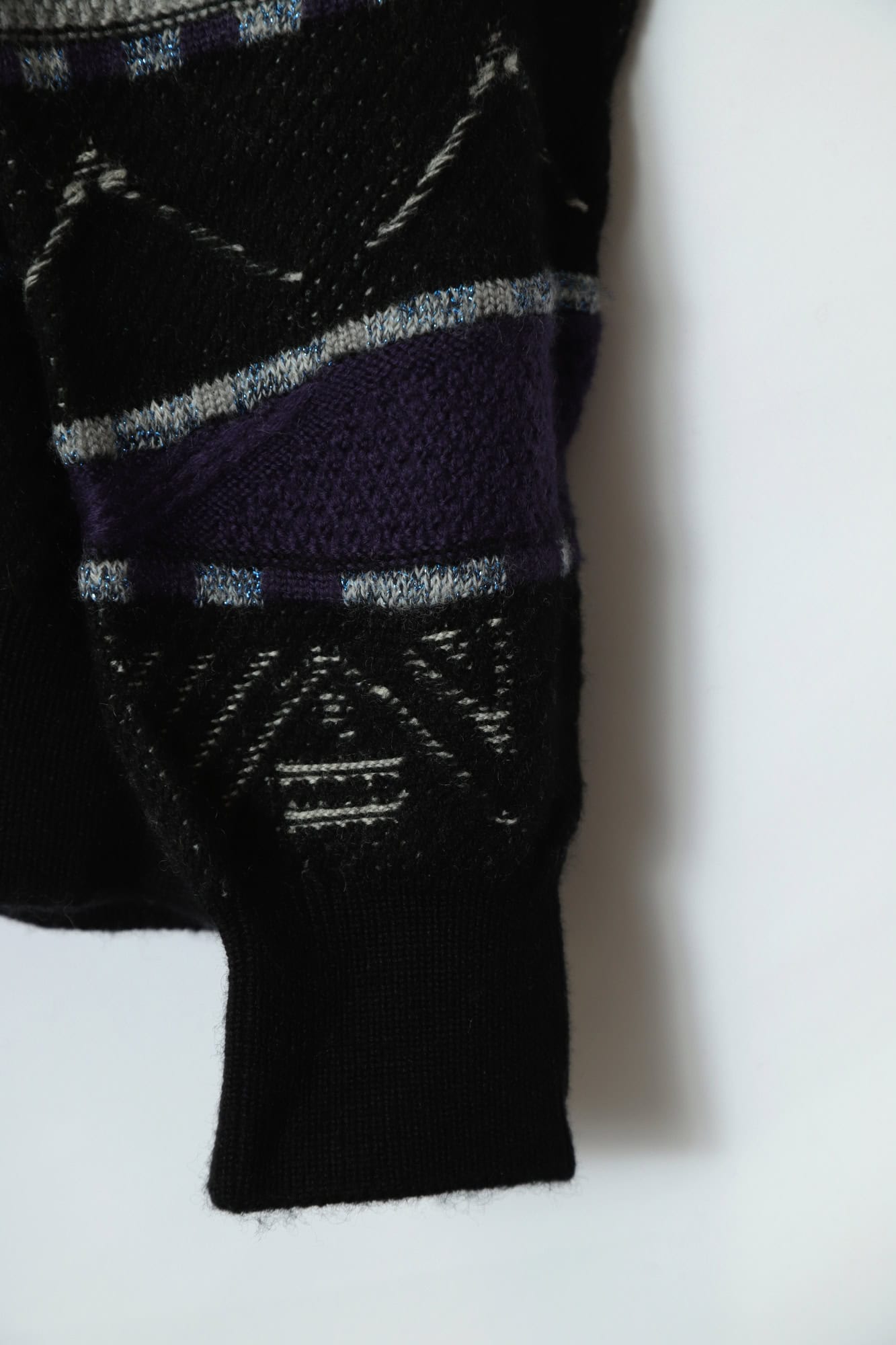 VINTAGE KNITTED SWEATER/L - 画像 (5)