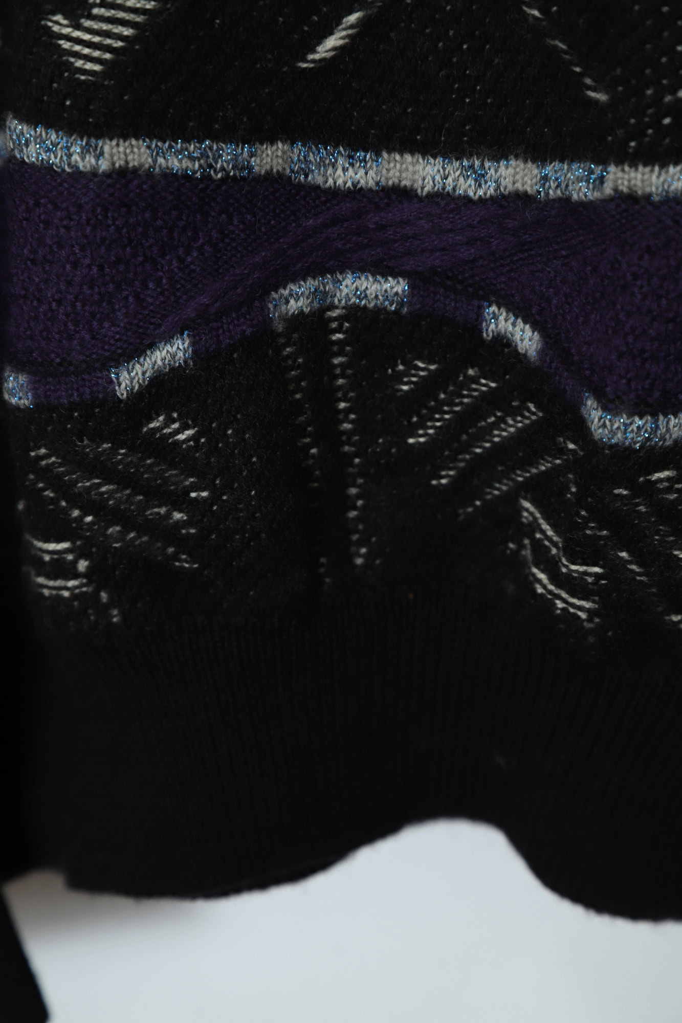 VINTAGE KNITTED SWEATER/L - 画像 (6)