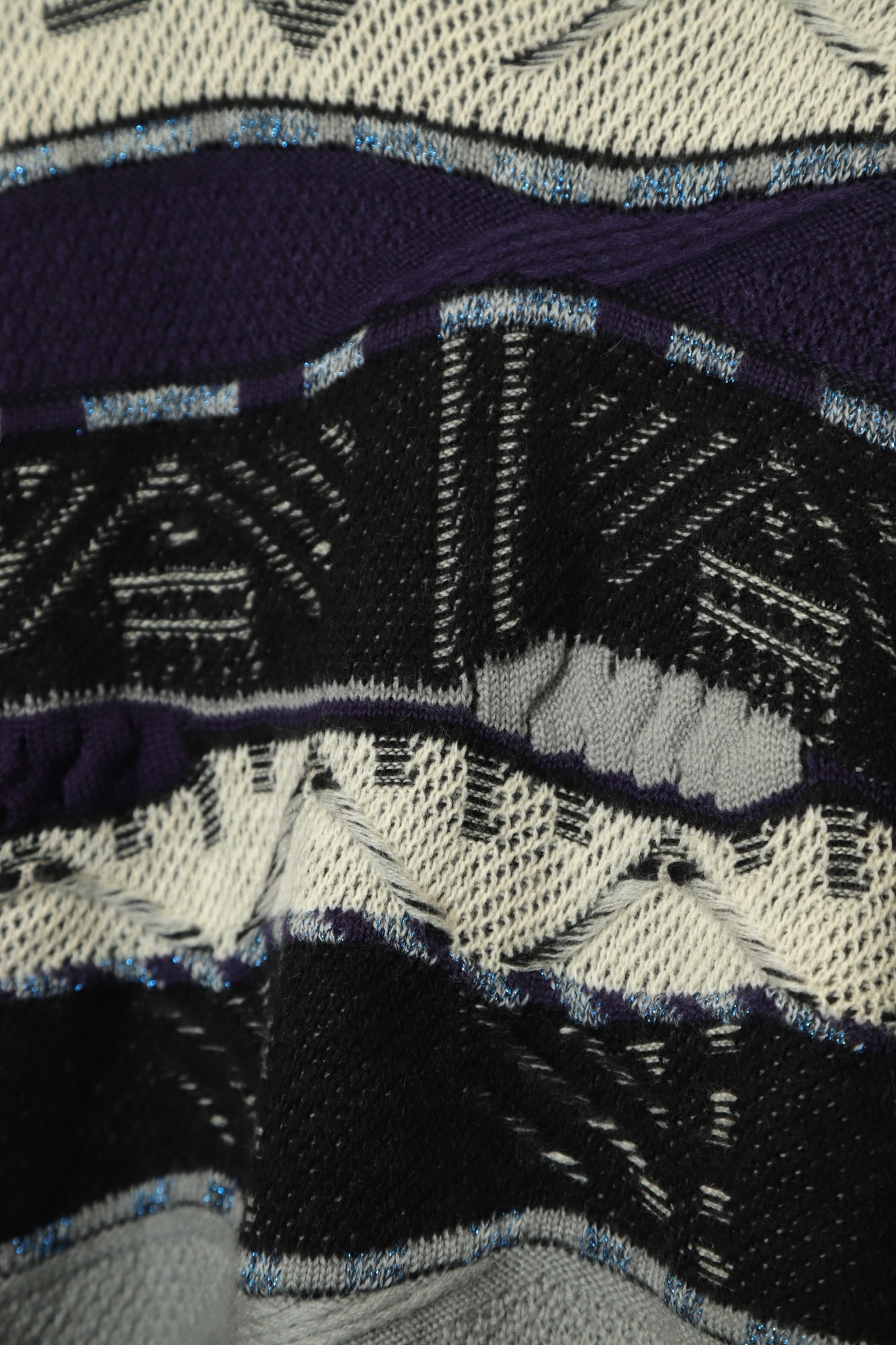 VINTAGE KNITTED SWEATER/L - 画像 (7)
