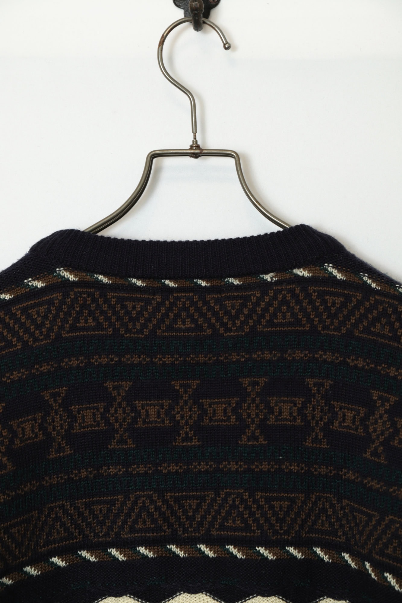 VINTAGE KNITTED SWEATER/L - 画像 (8)