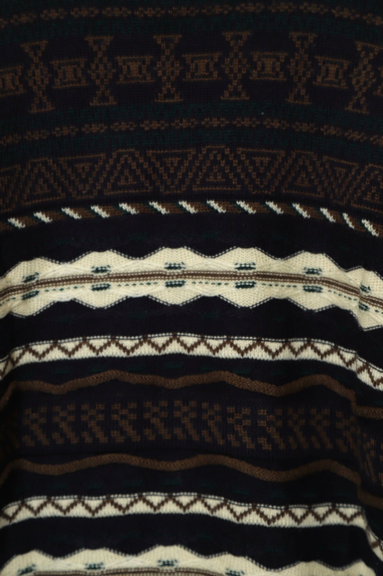 VINTAGE KNITTED SWEATER/L - 画像 (10)
