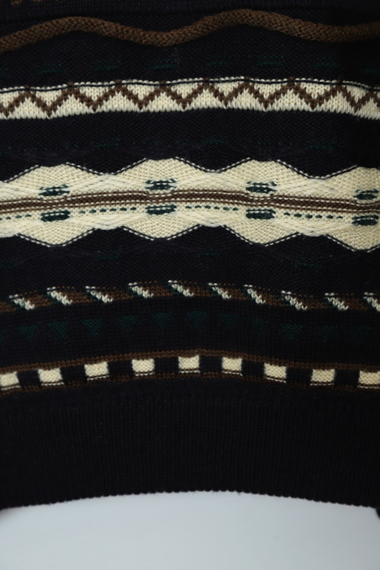 VINTAGE KNITTED SWEATER/L - 画像 (11)