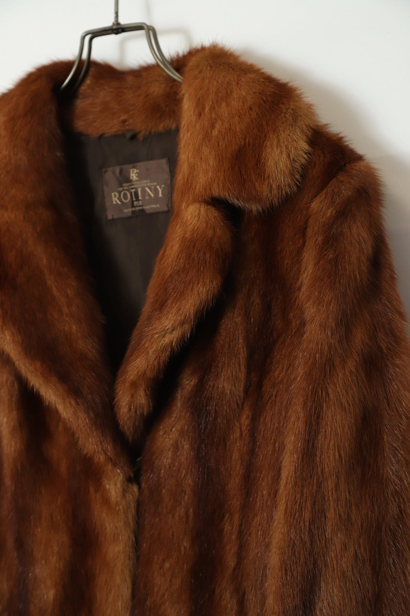VINTAGE FUR COAT/L - 画像 (4)