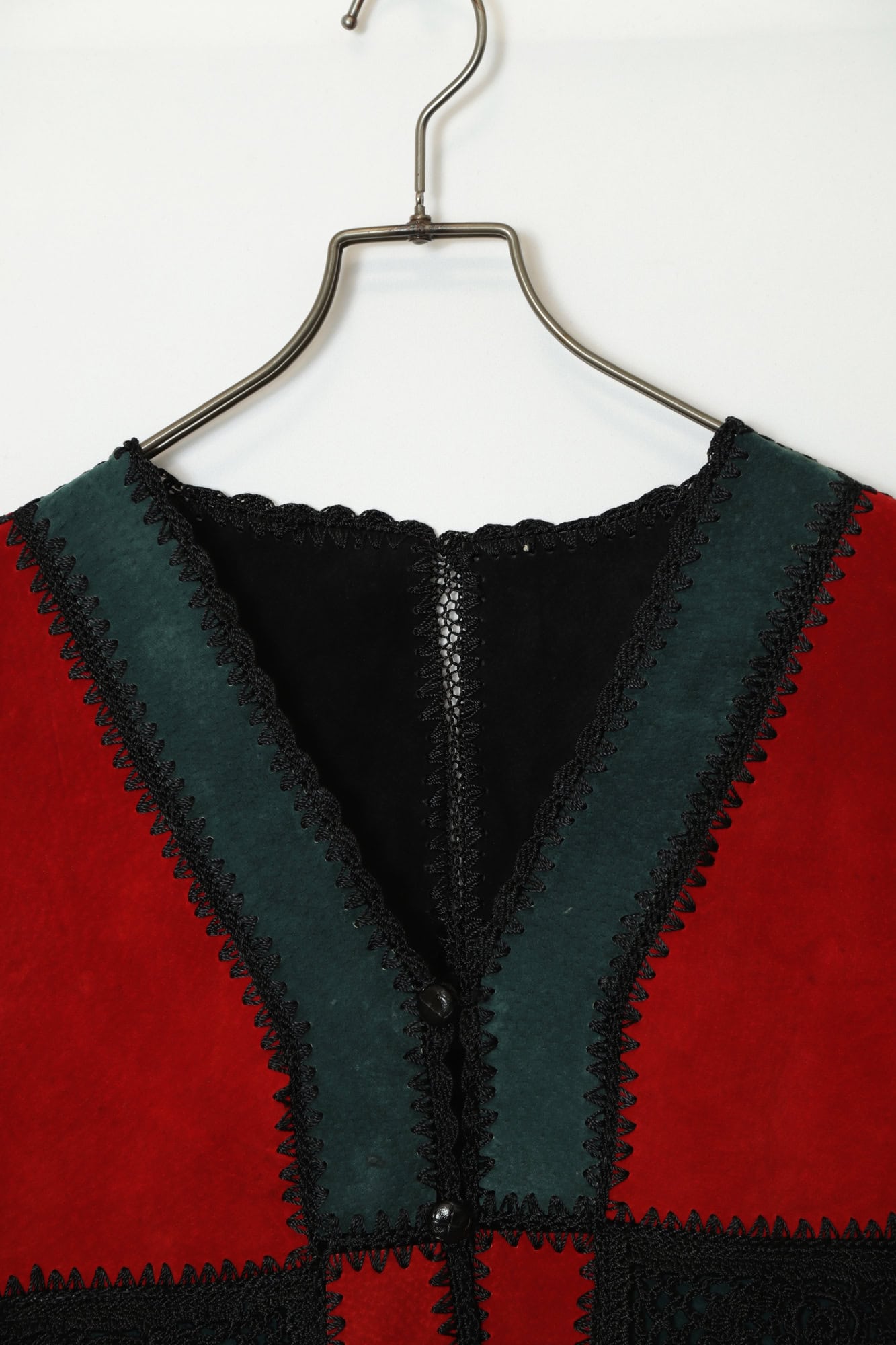 Alternative view of VINTAGE LEATHER VEST/M