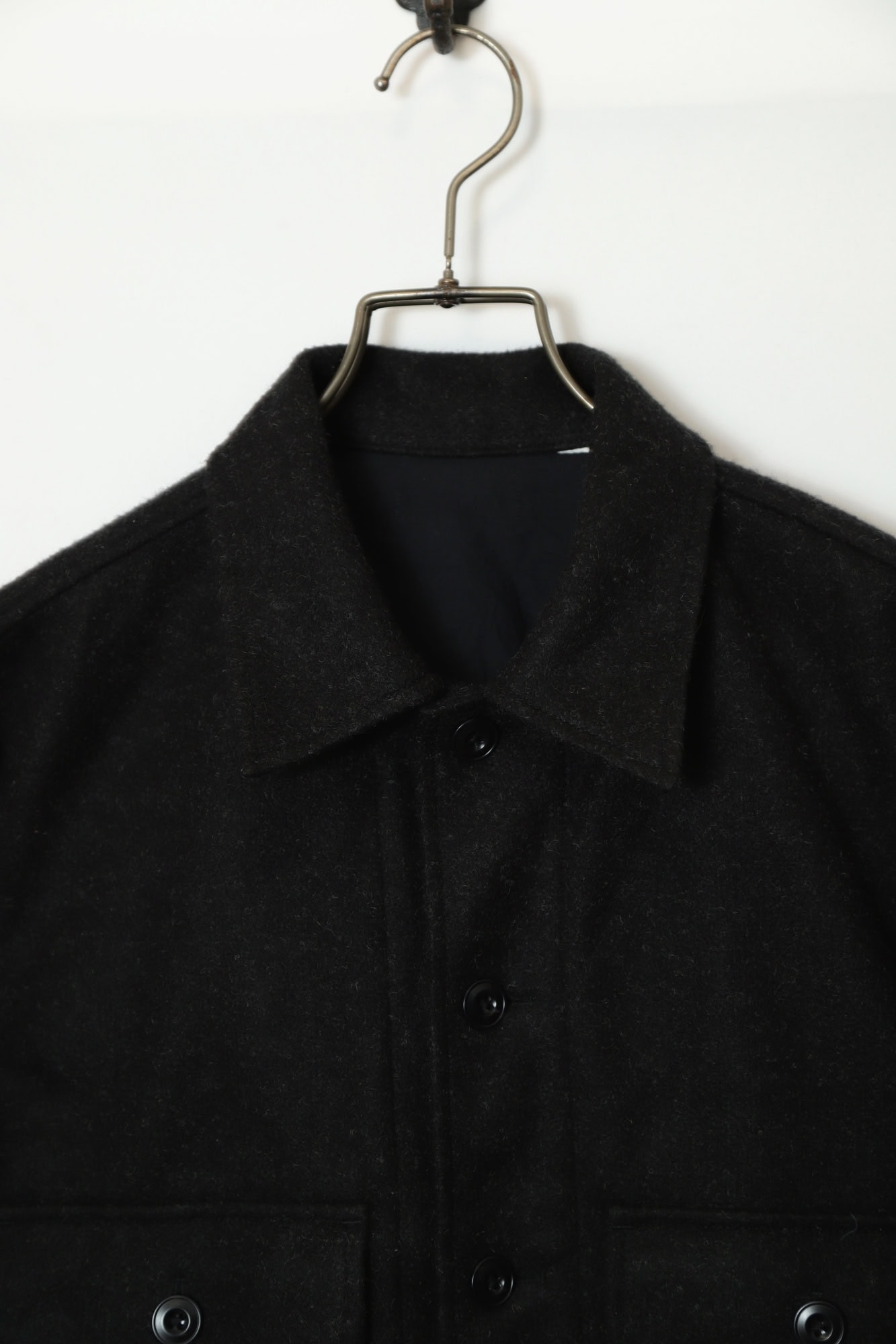 Alternative view of VINTAGE OPEN COLLAR CPO JACKET/L