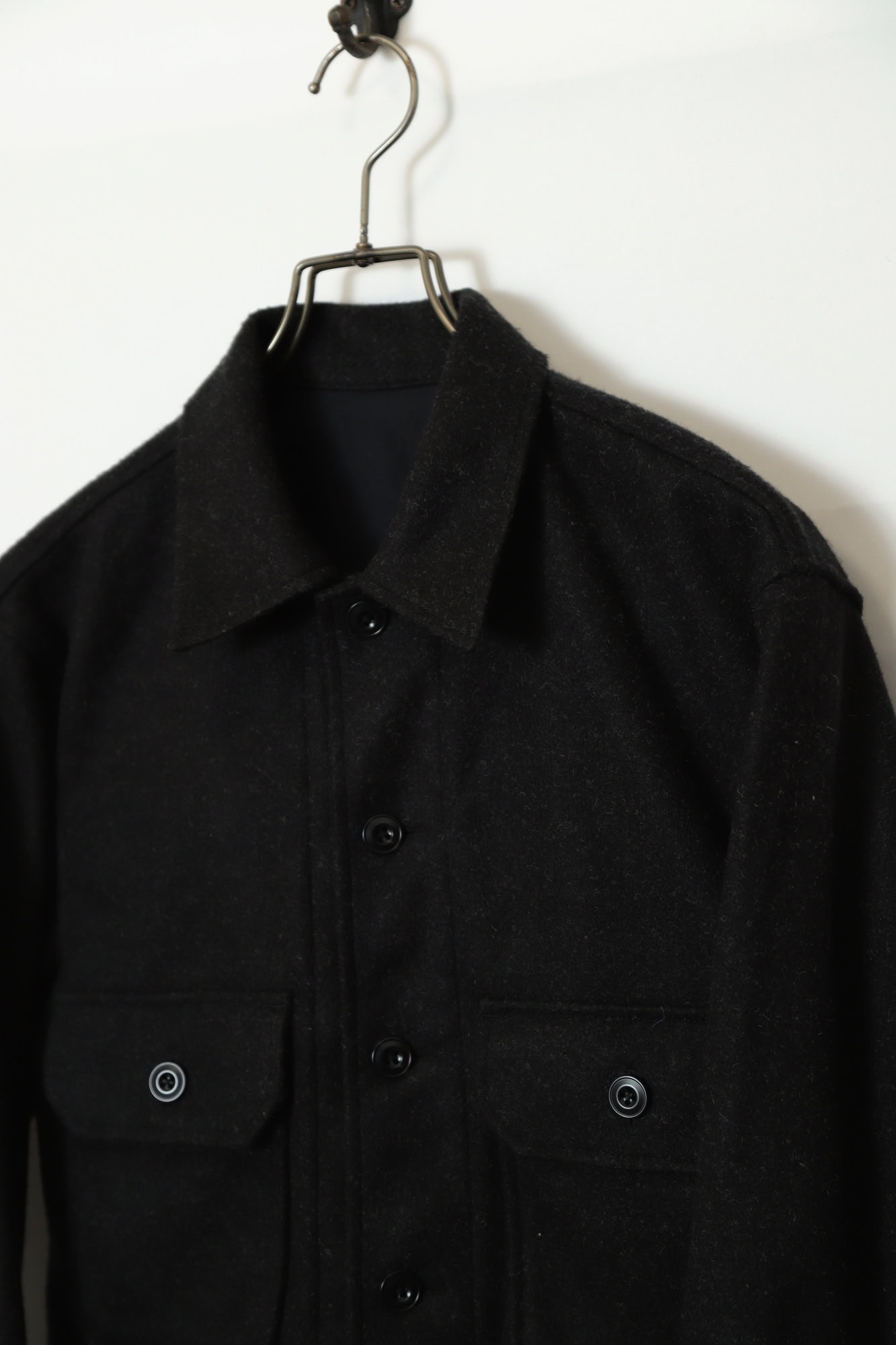 VINTAGE OPEN COLLAR CPO JACKET/L - 画像 (3)