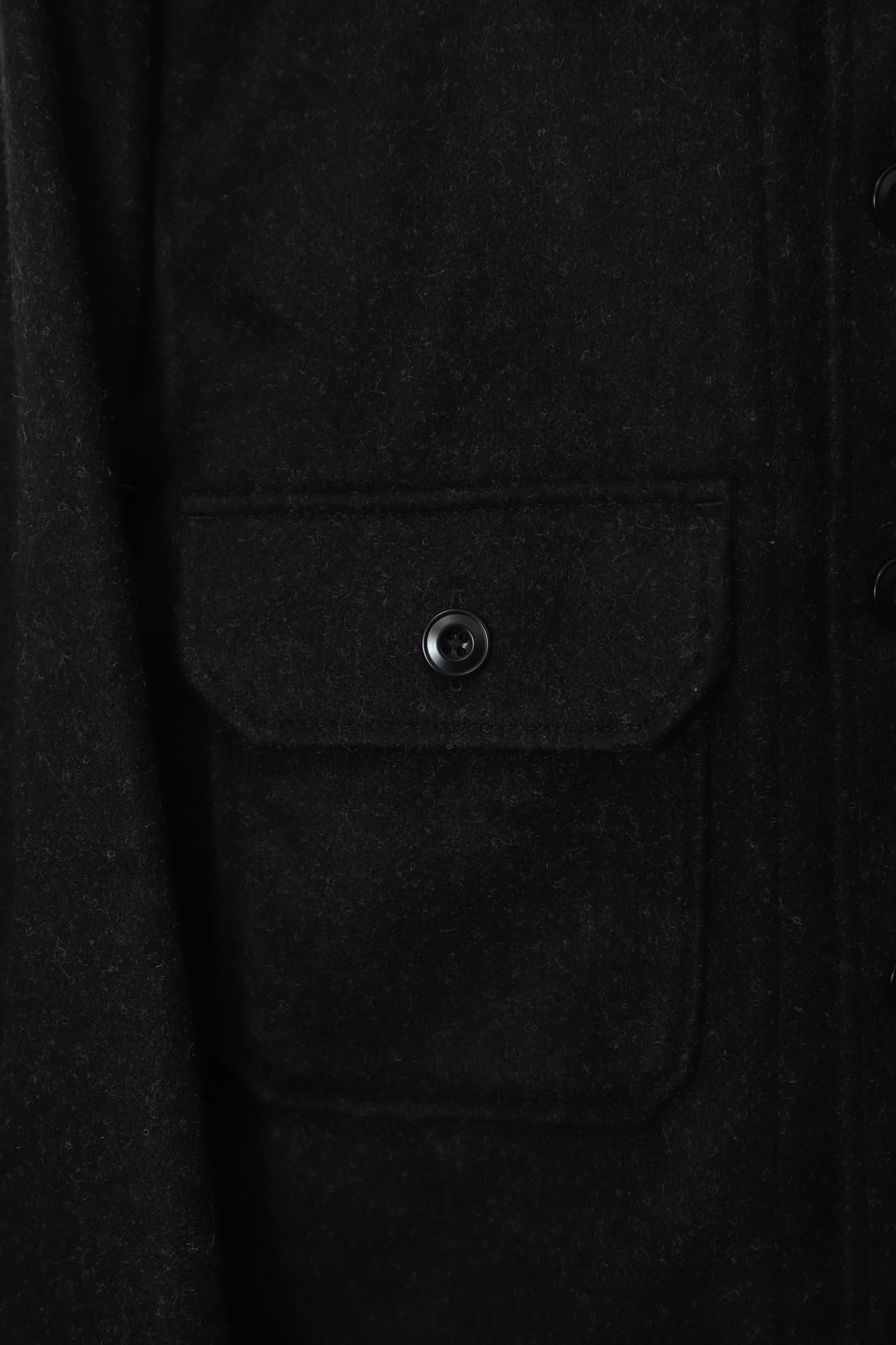VINTAGE OPEN COLLAR CPO JACKET/L - 画像 (4)