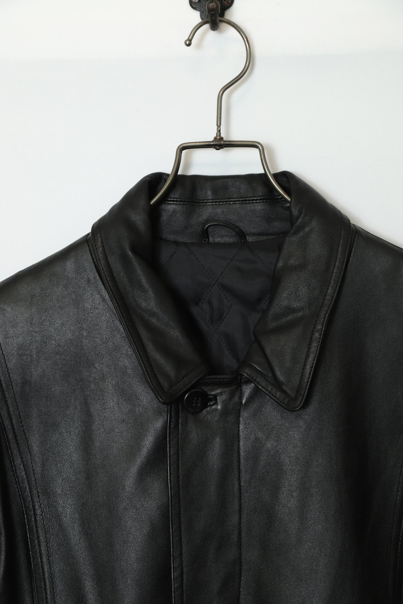 Alternative view of VINTAGE LEATHER JACKET/L