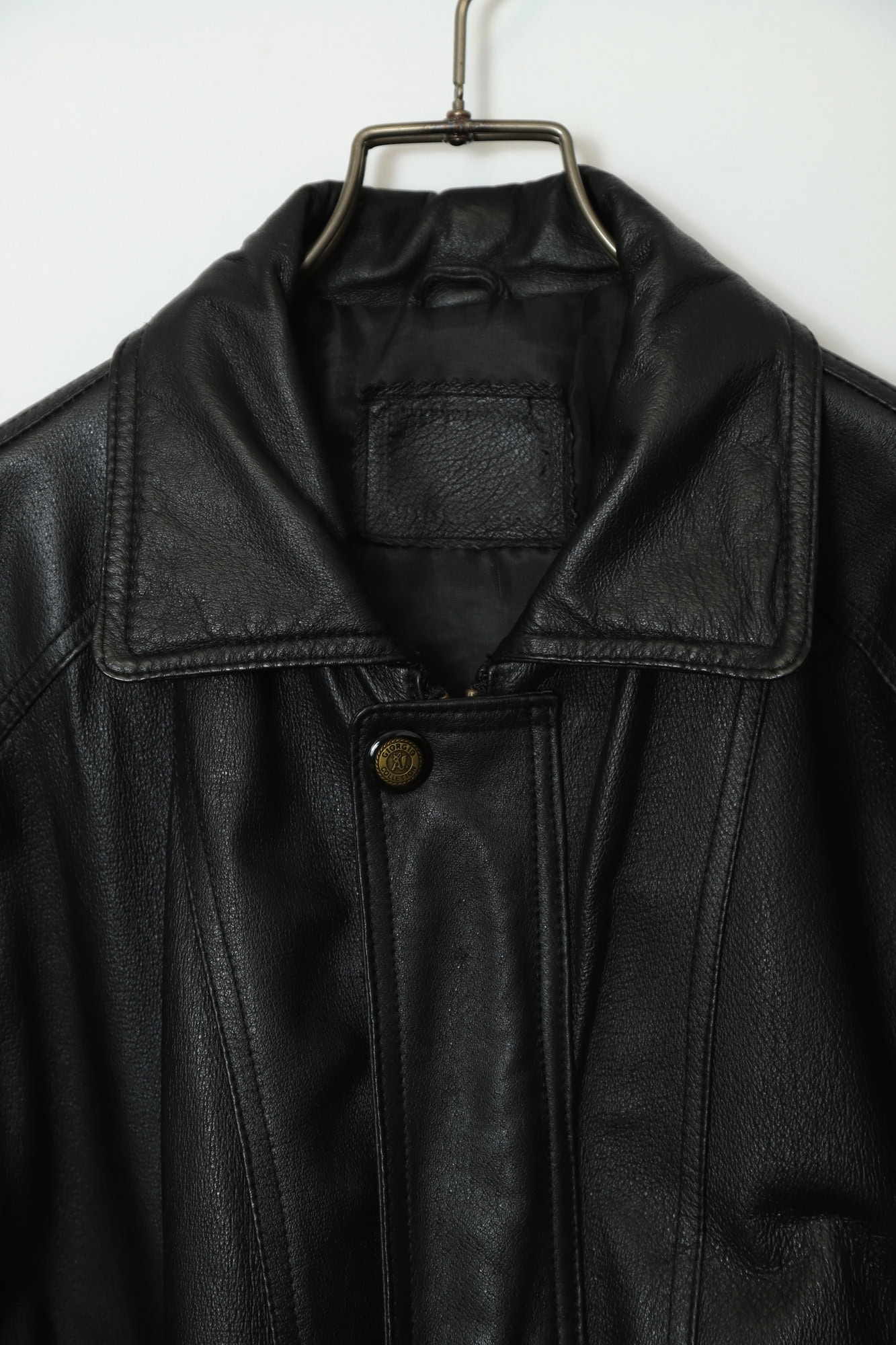 Alternative view of VINTAGE LEATHER JACKET/L