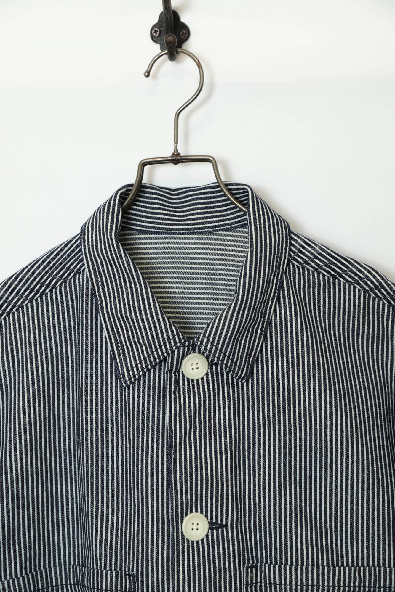 Alternative view of VINTAGE STRIPE WORK JACKET/L