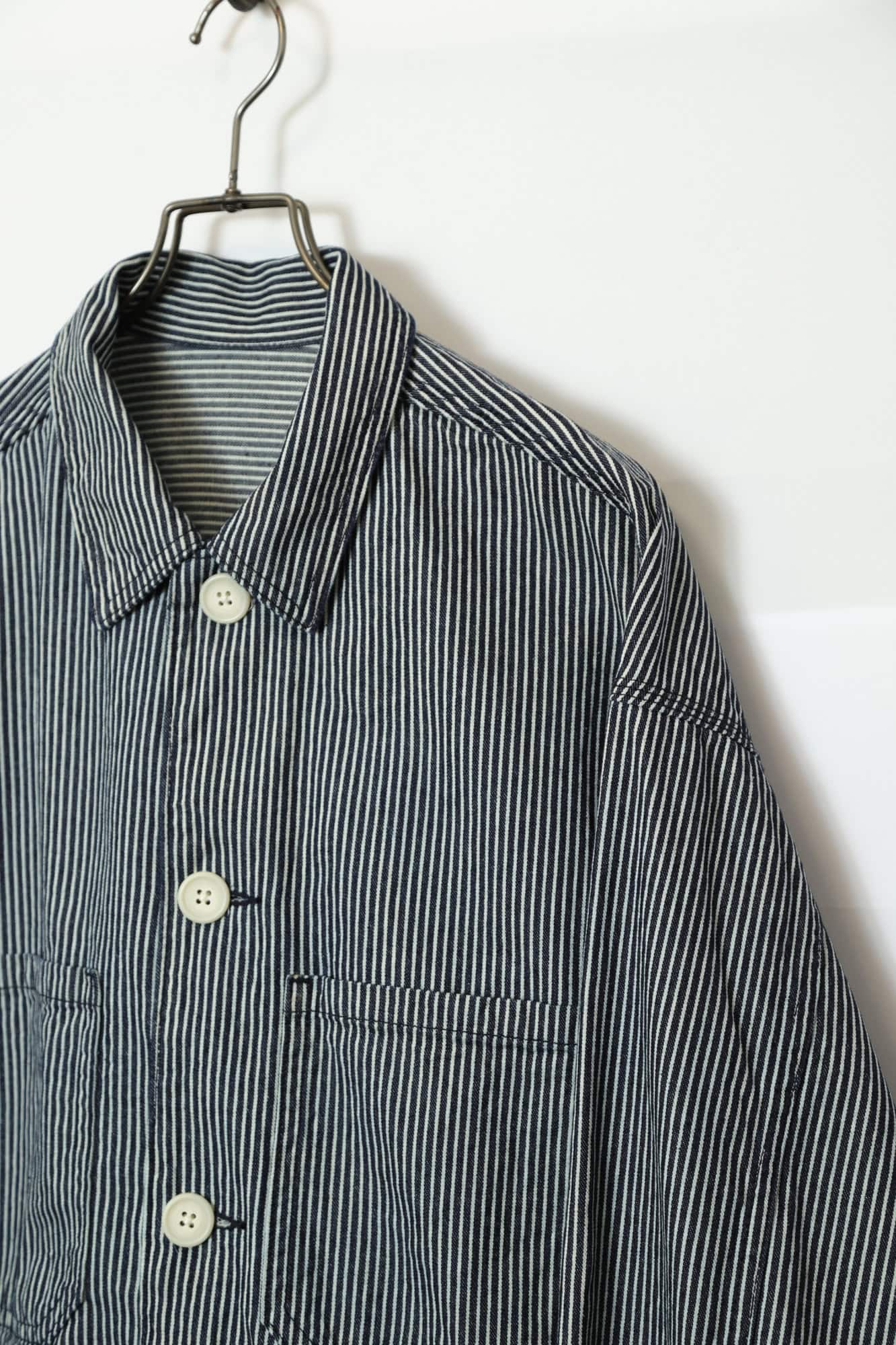 VINTAGE STRIPE WORK JACKET/L - 画像 (3)