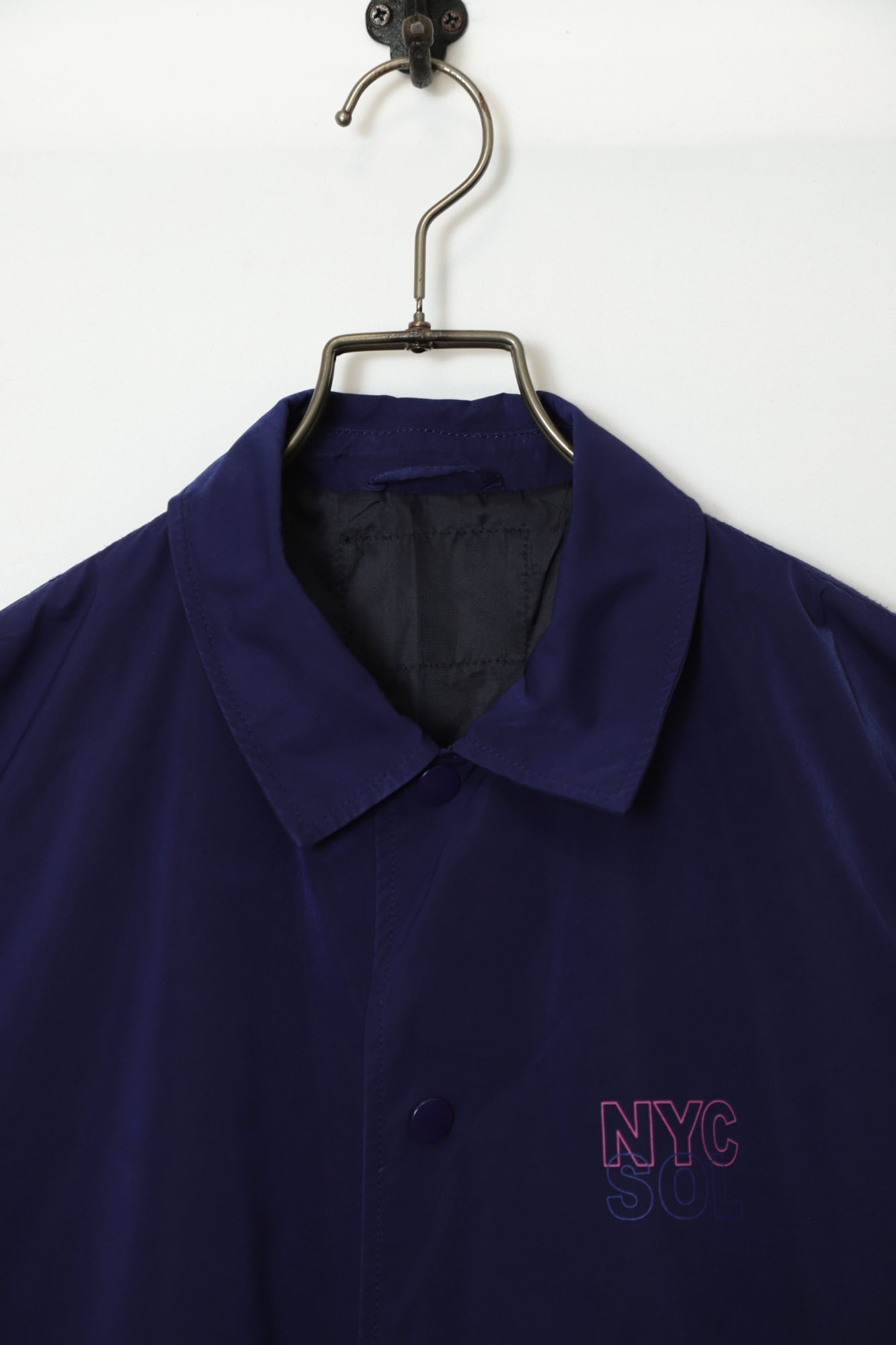 Alternative view of VINTAGE PRINTED COACH JACKET/XL