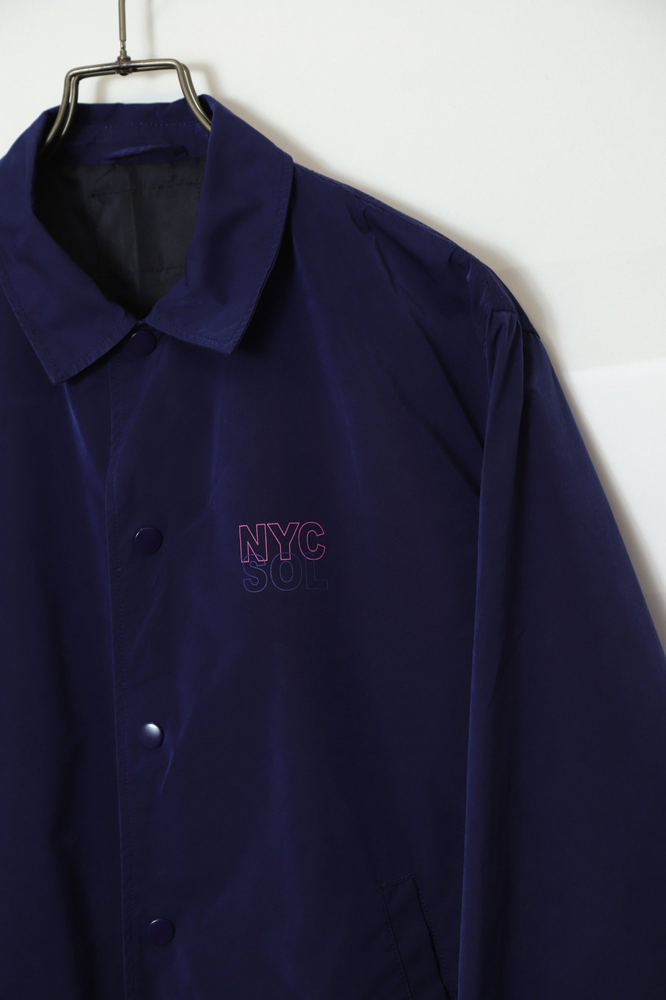 VINTAGE PRINTED COACH JACKET/XL - 画像 (3)
