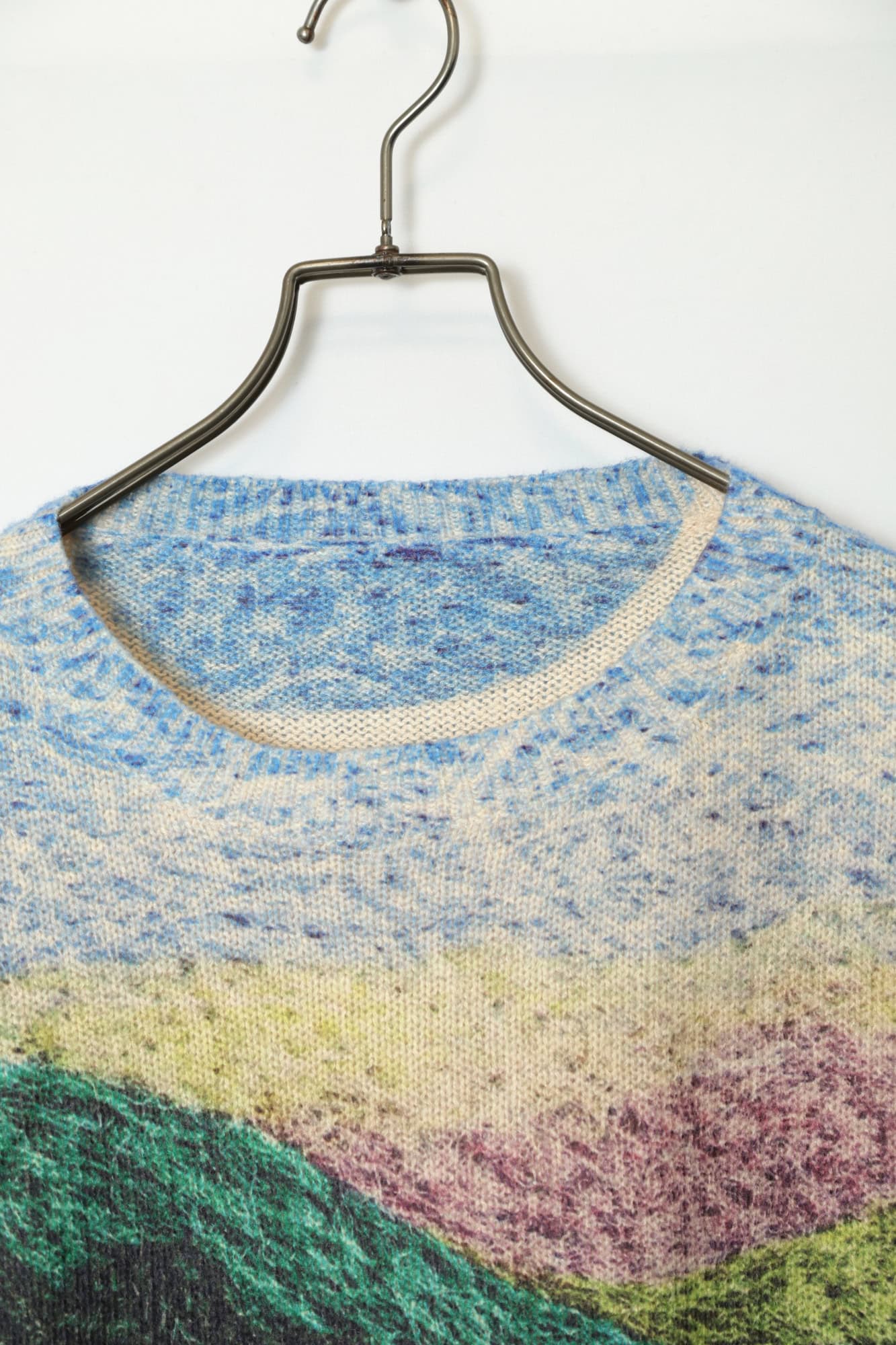 Alternative view of VINTAGE PRINTED KNITTED SWEATER/L