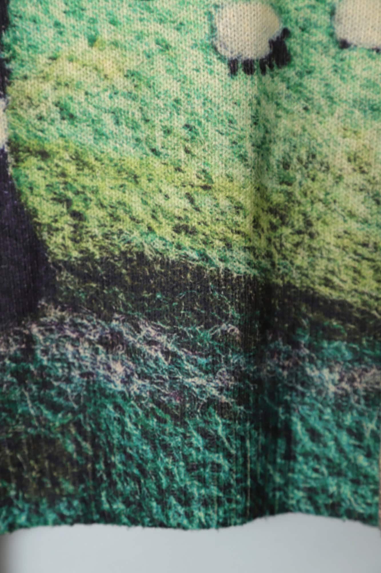 VINTAGE PRINTED KNITTED SWEATER/L - 画像 (5)