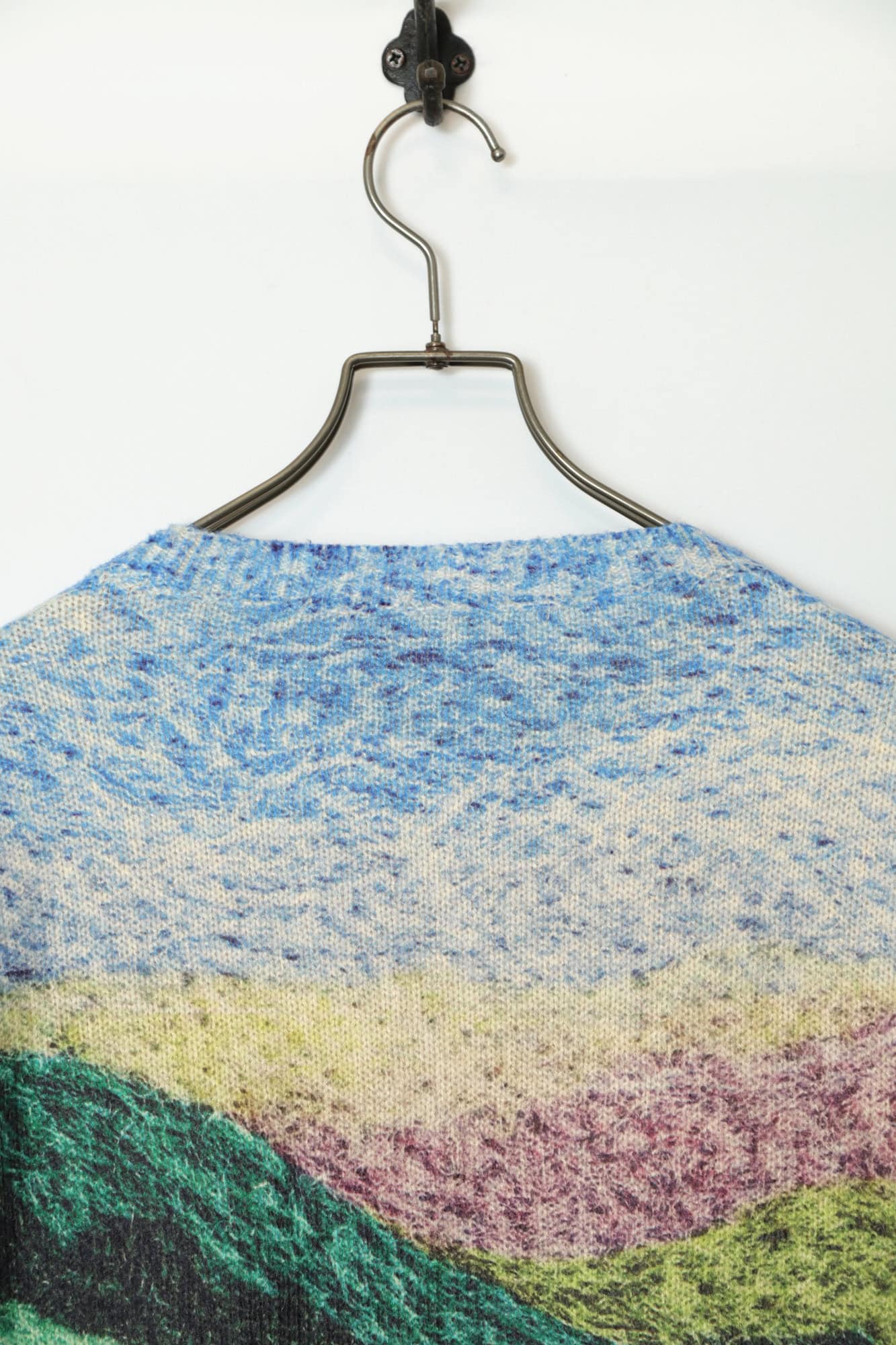 VINTAGE PRINTED KNITTED SWEATER/L - 画像 (7)