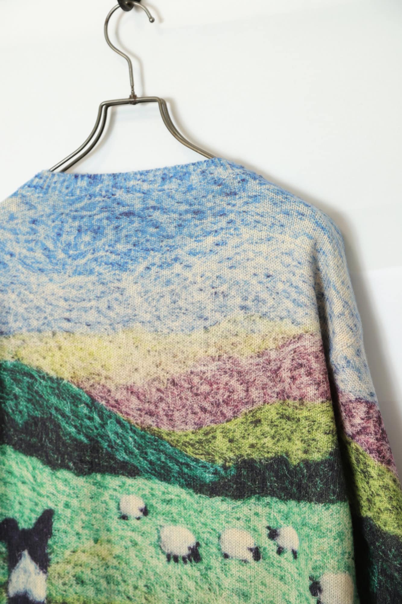 VINTAGE PRINTED KNITTED SWEATER/L - 画像 (8)