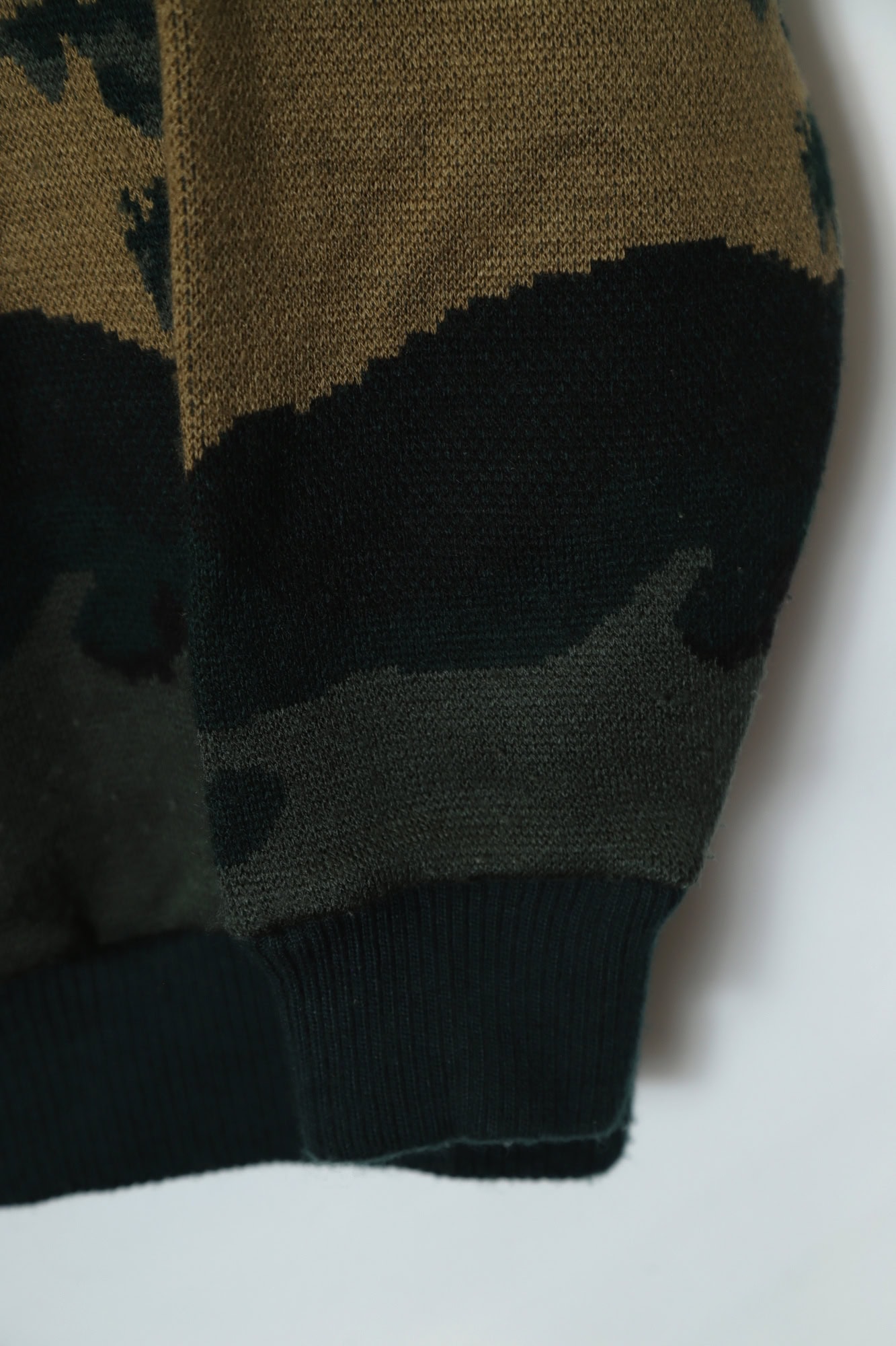 VINTAGE PRINTED KNITTED SWEATER/L - 画像 (5)