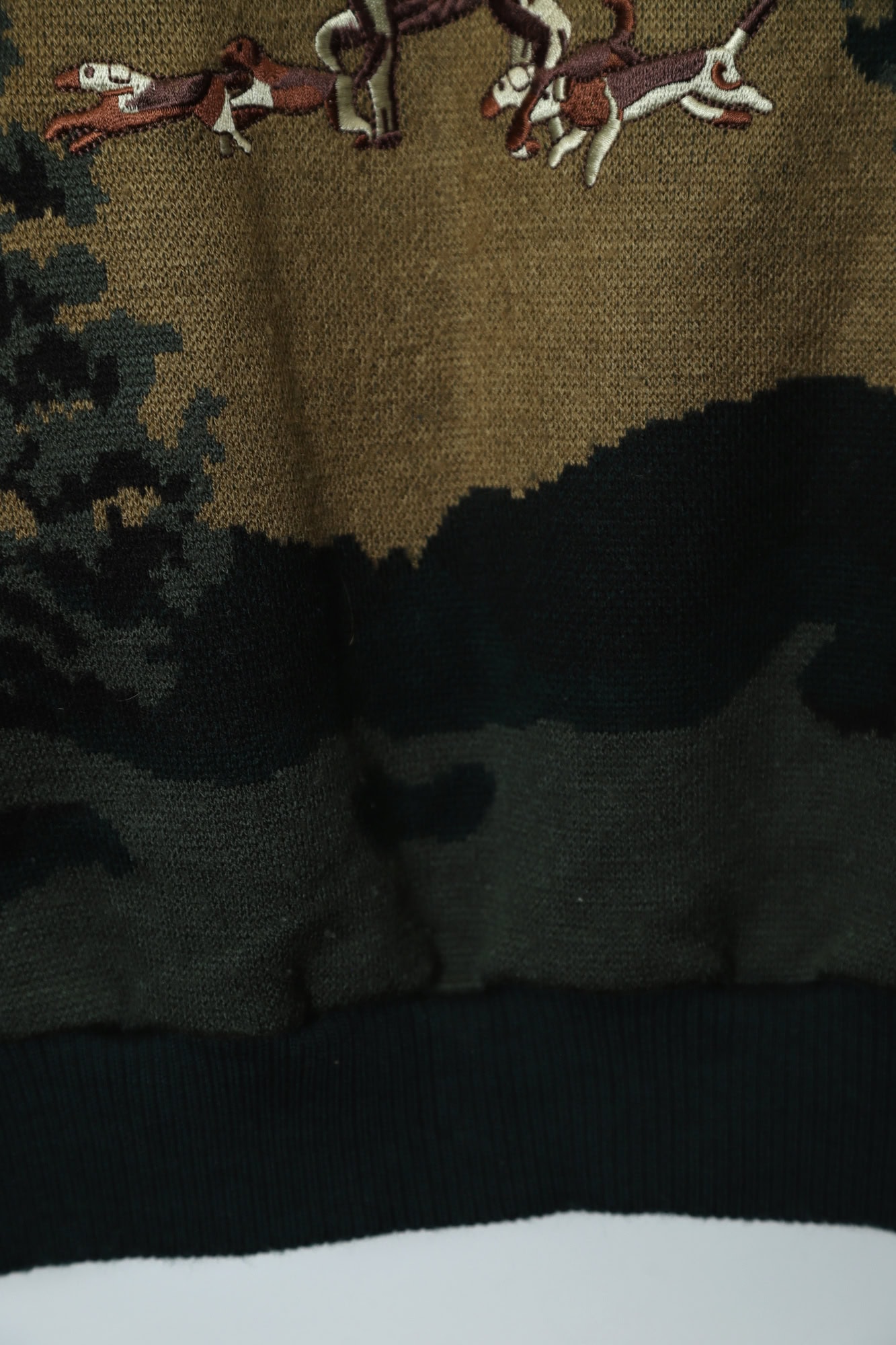 VINTAGE PRINTED KNITTED SWEATER/L - 画像 (6)