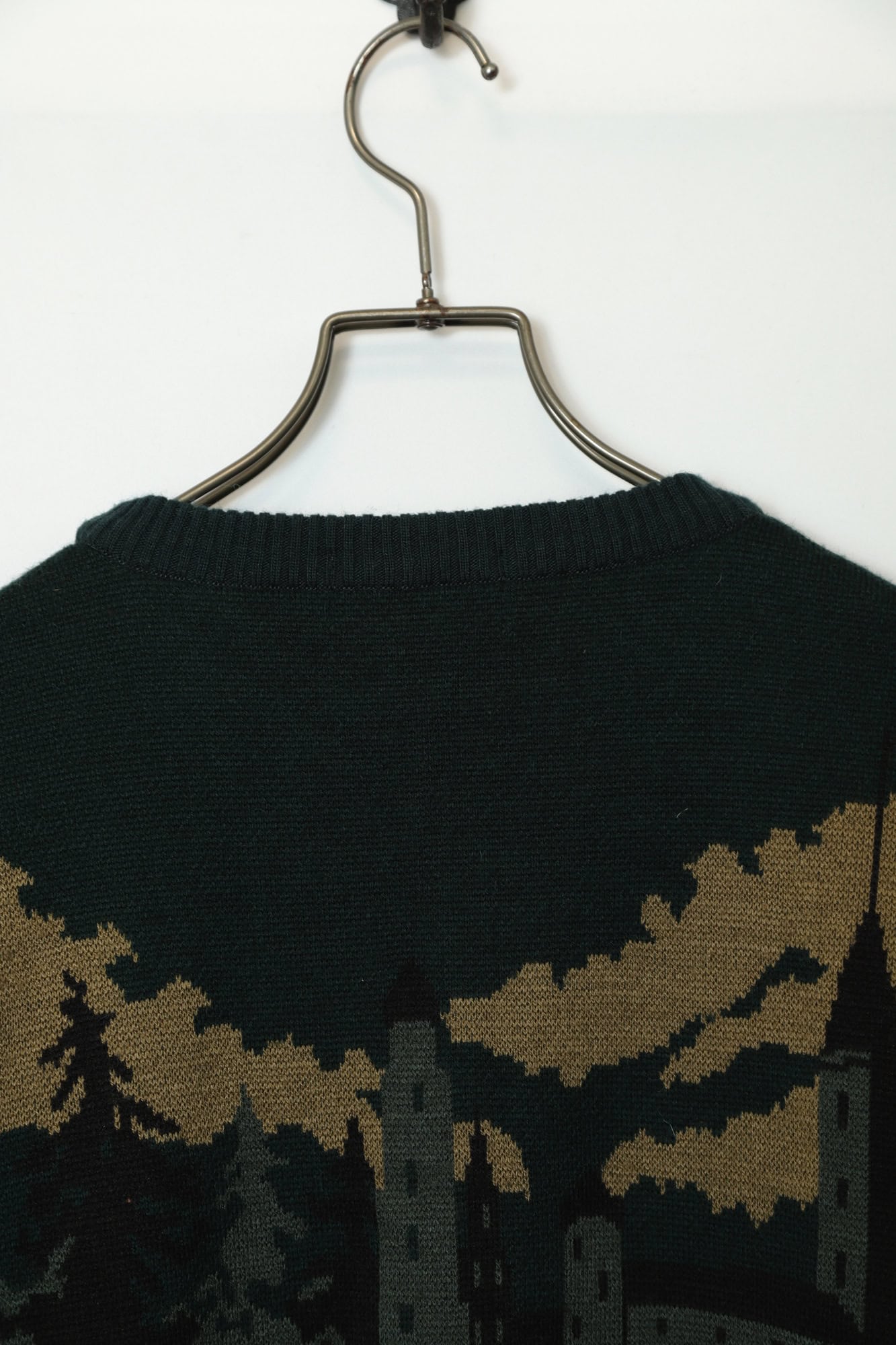 VINTAGE PRINTED KNITTED SWEATER/L - 画像 (8)