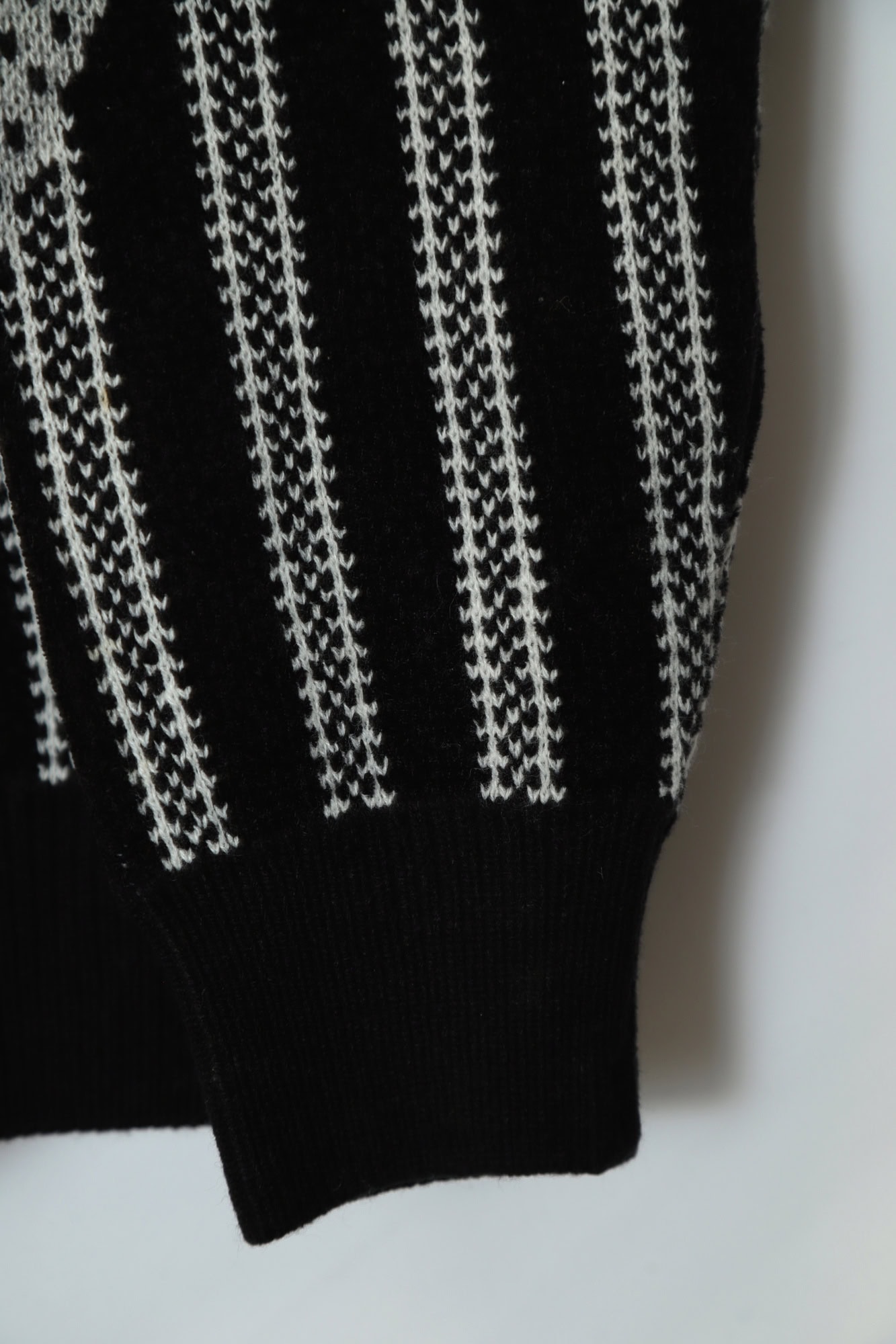 VINTAGE PRINTED KNITTED SWEATER/L - 画像 (4)